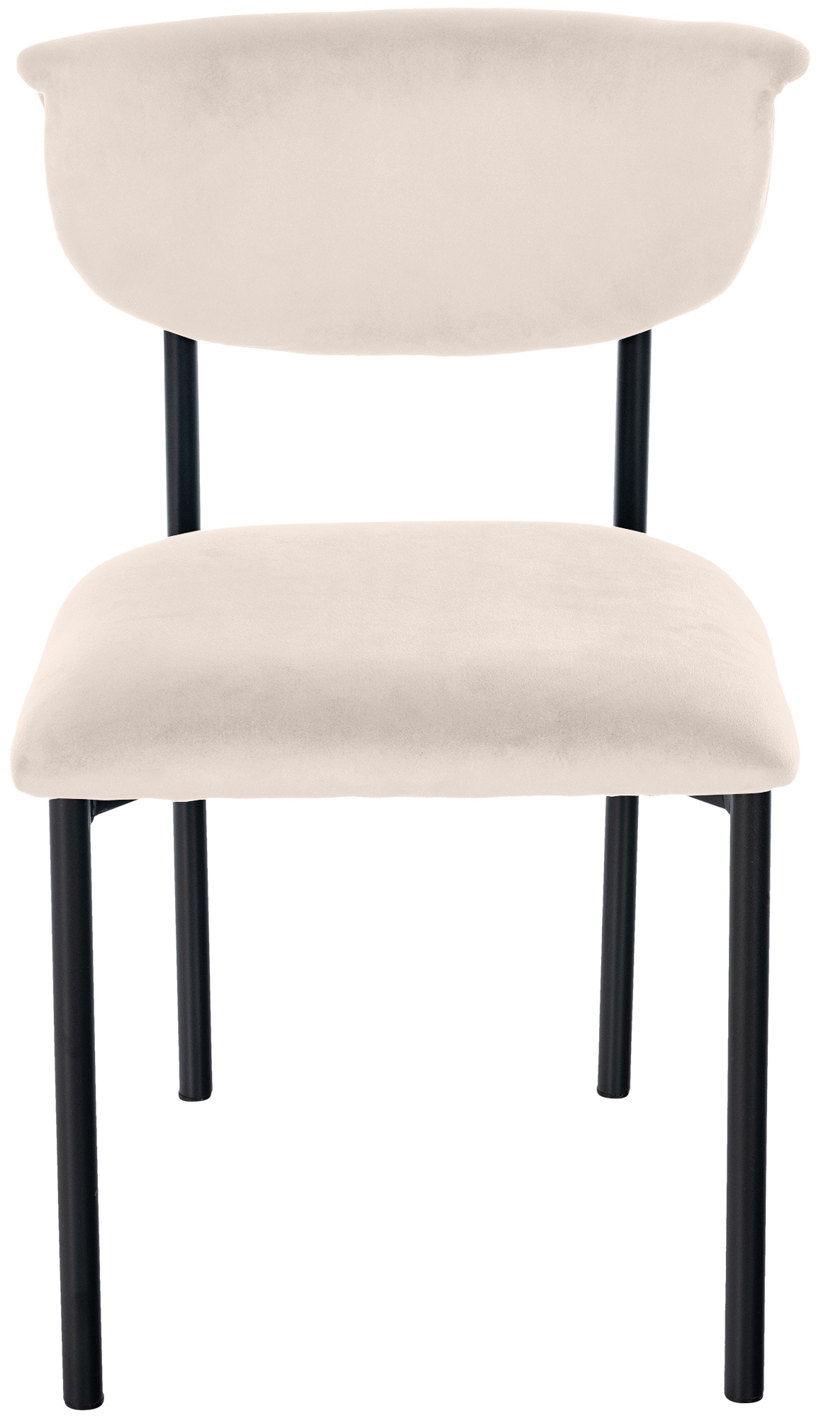 Set van 2 eetkamerstoelen Gambell fluweel