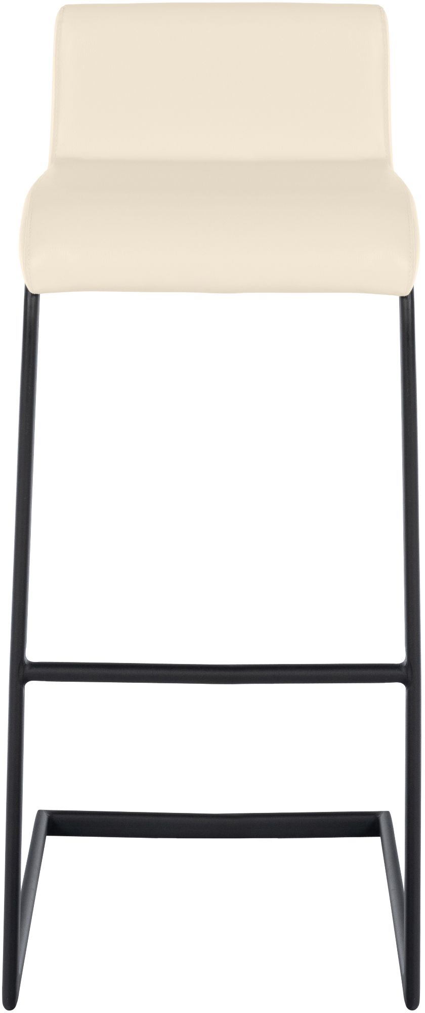 Set van 2 barkrukken Newport zwart metalen frame