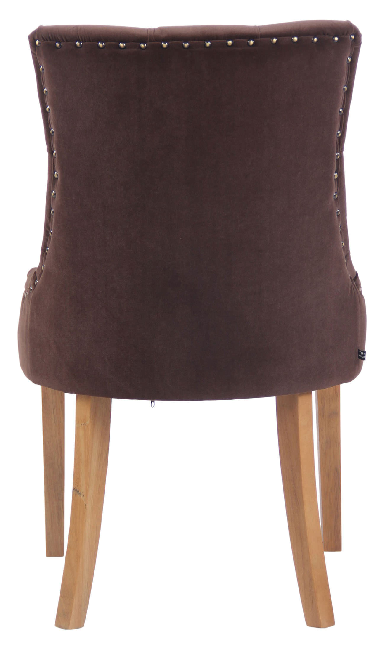 Set van 4 eetkamerstoelen Aberdeen Fluweel