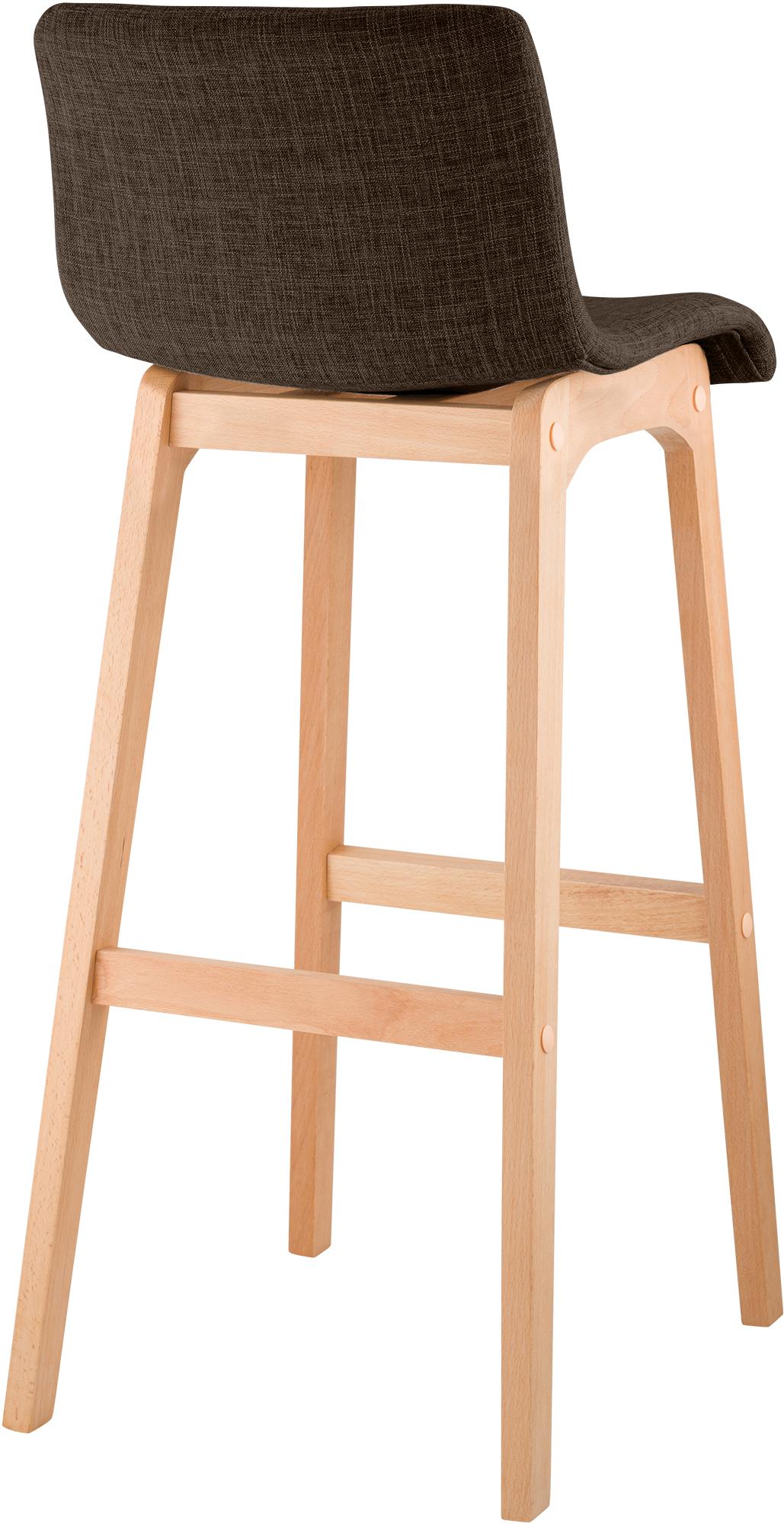 2x Barkruk Hover Stof 4-Pootsframe Natura