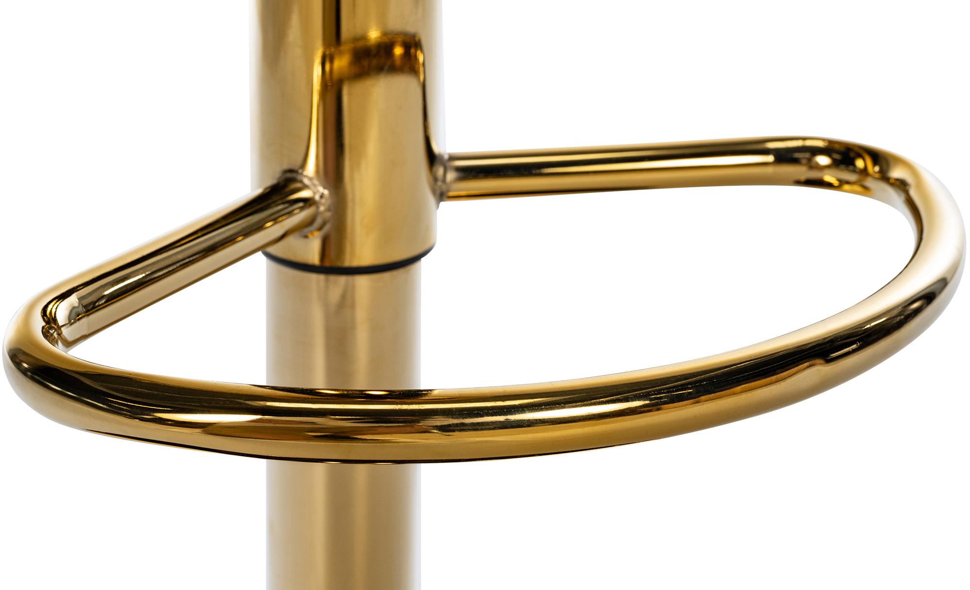 Set van 2 barkrukken Braga Gold stof