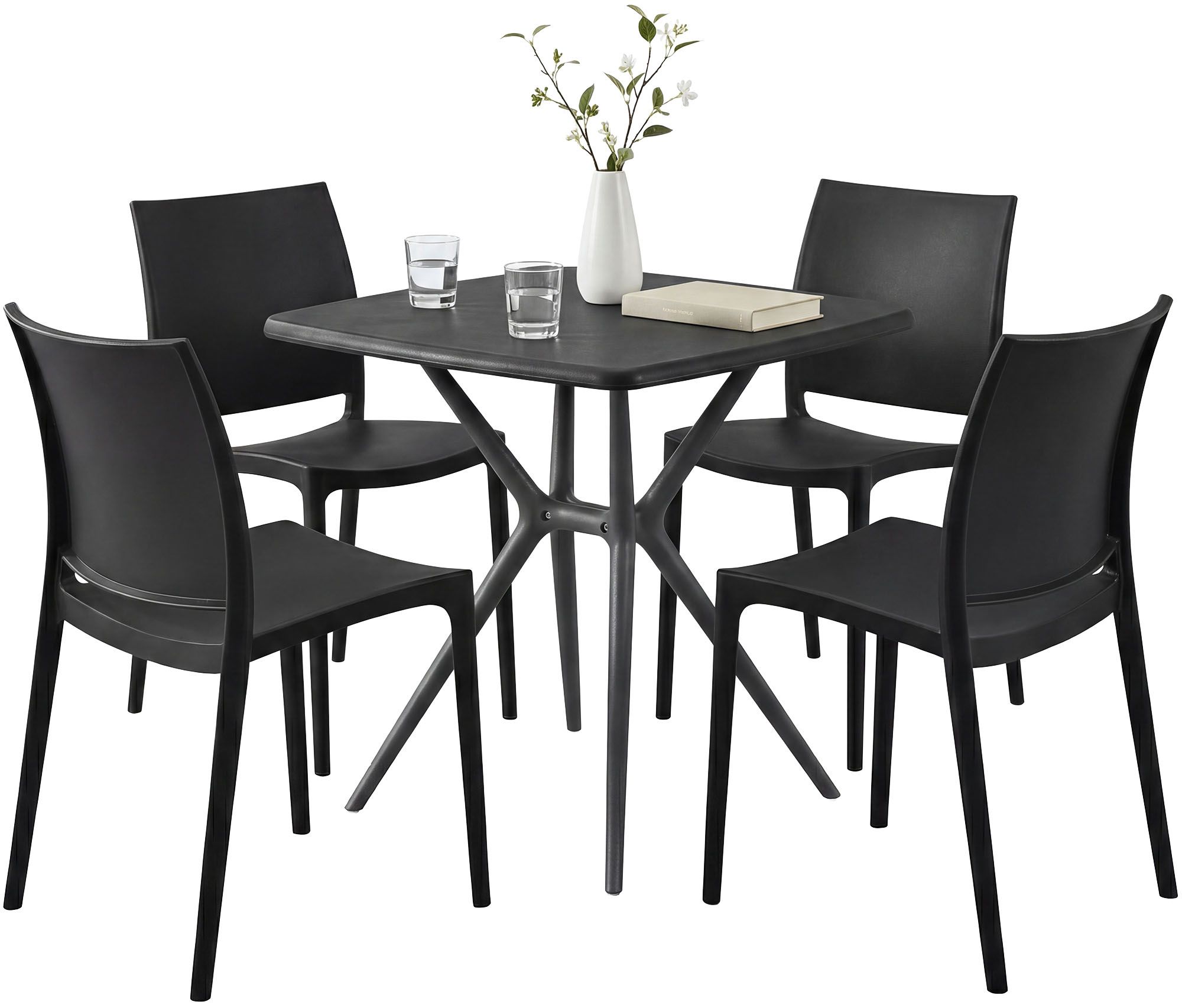 Tuinset Amino met 4 stoelen