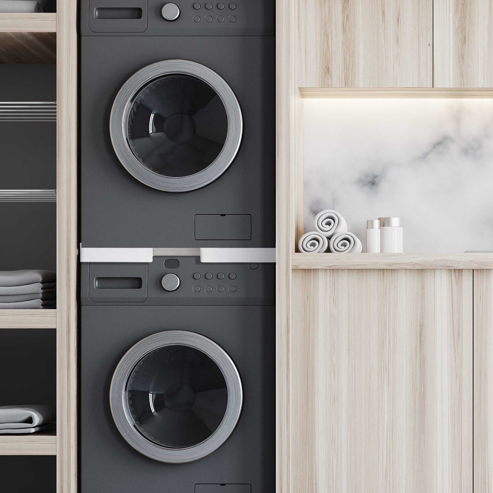 Aansluitframe voor wasmachines