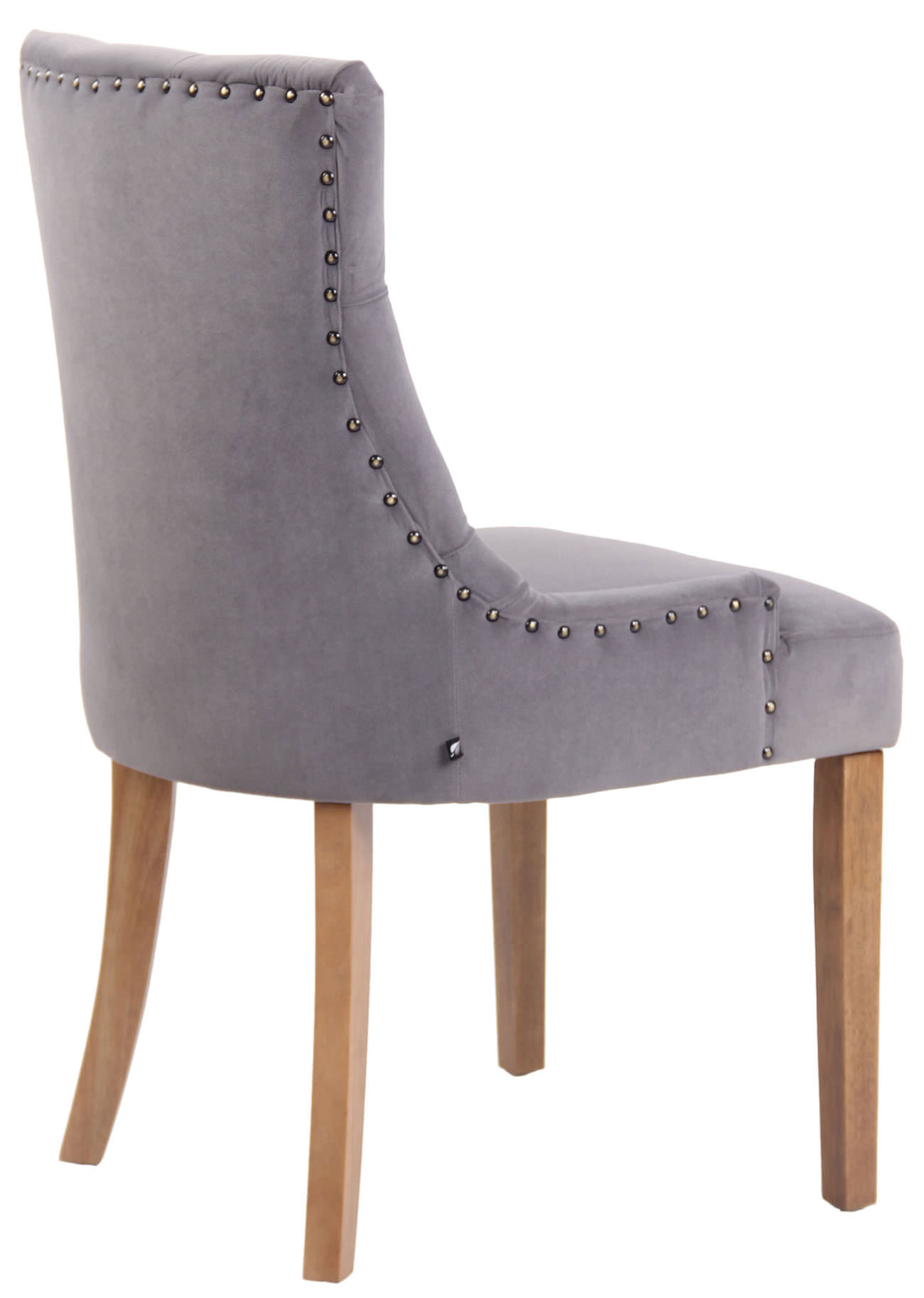 Set van 4 eetkamerstoelen Aberdeen Fluweel