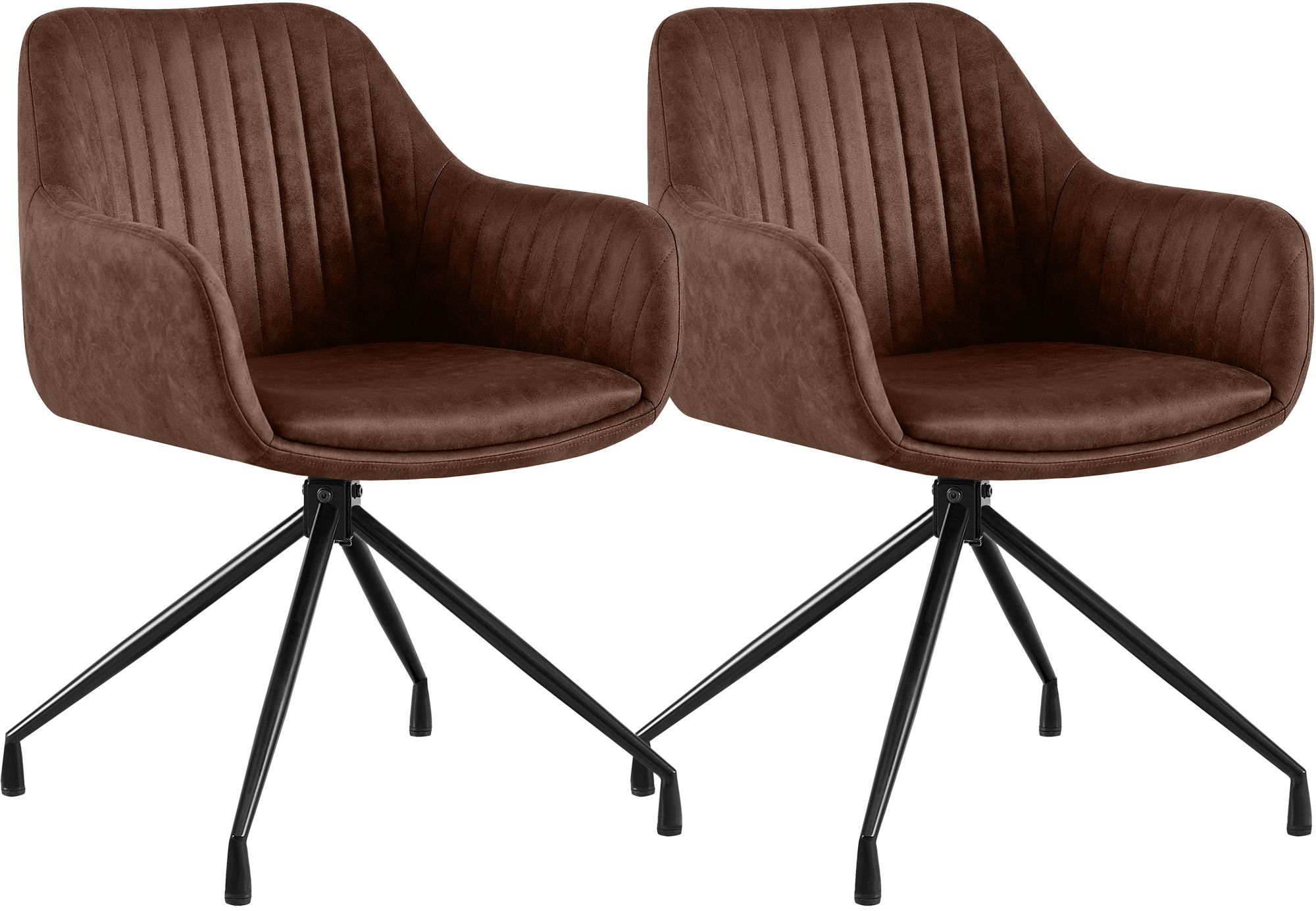 Set van 2 Eetkamerstoelen Novanis