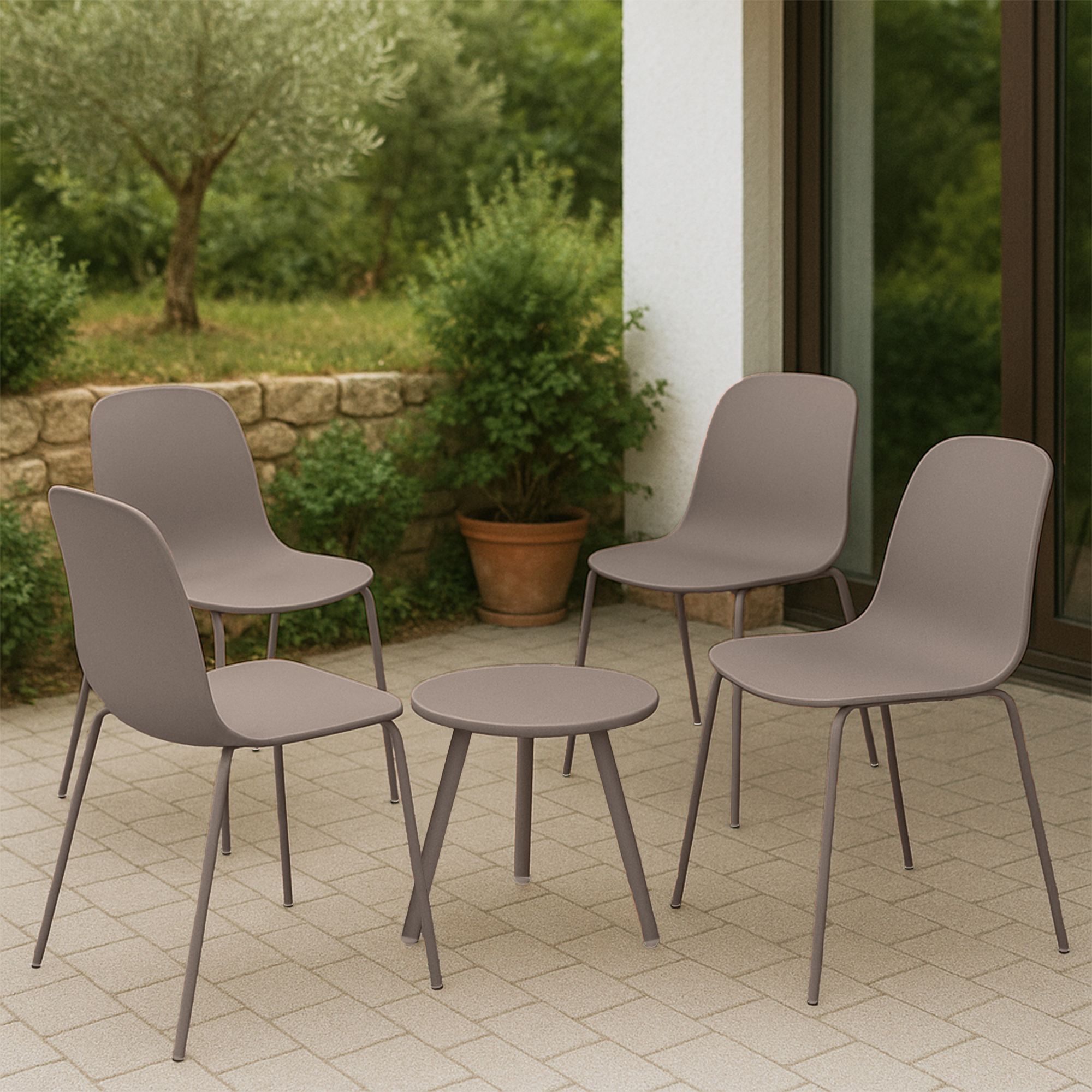 Tuinset Berdin 4-zits