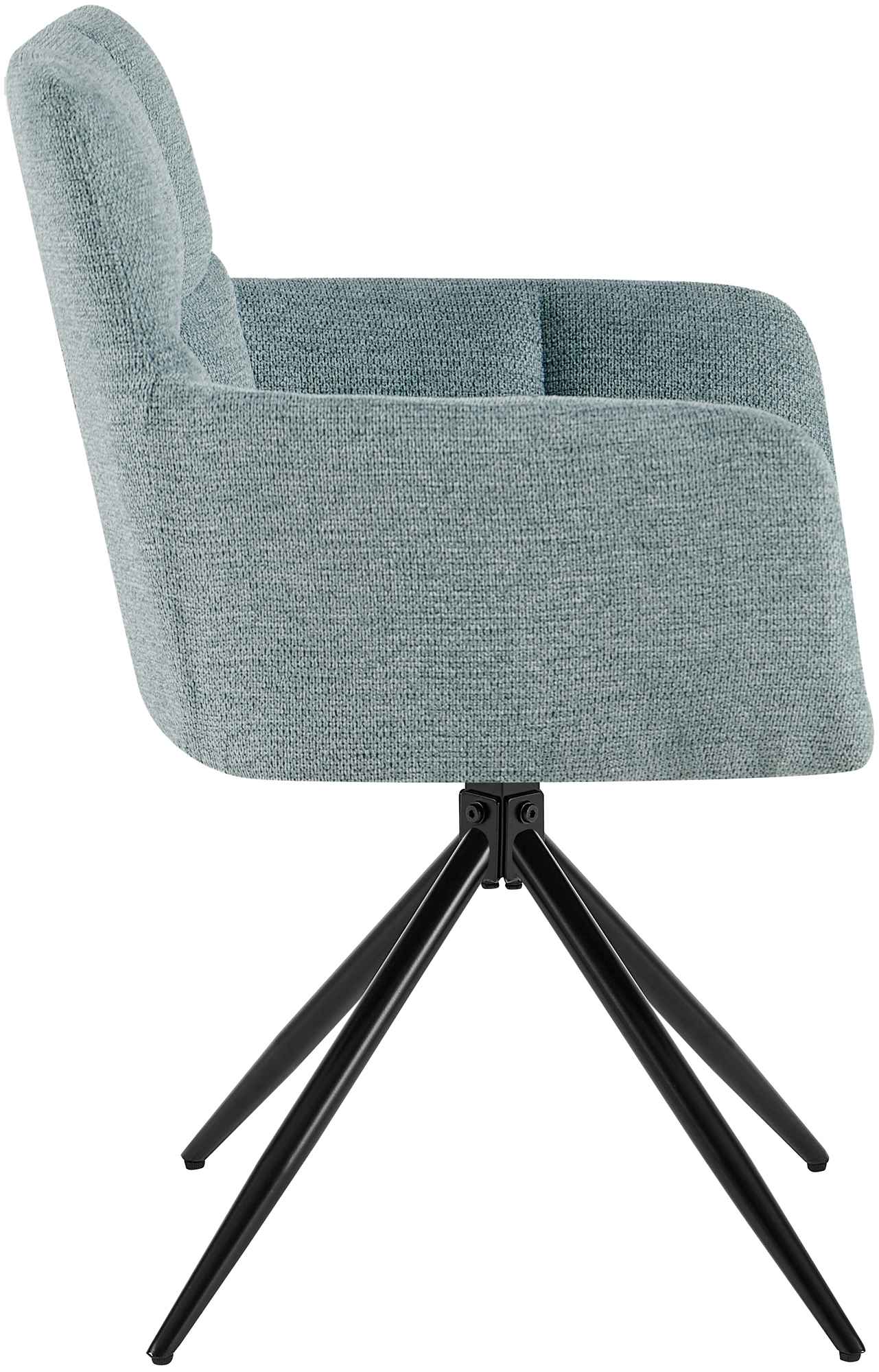 Set van 2 eetkamerstoelen Jonah stof