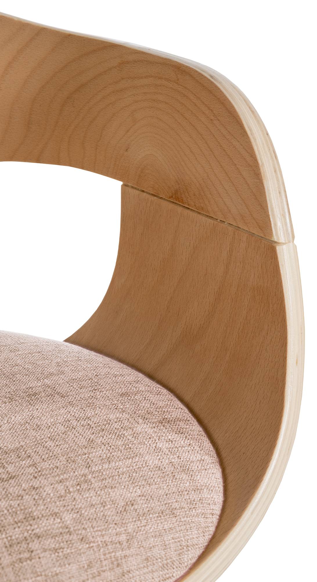 Set van 2 Kingston eetkamerstoelen Stof