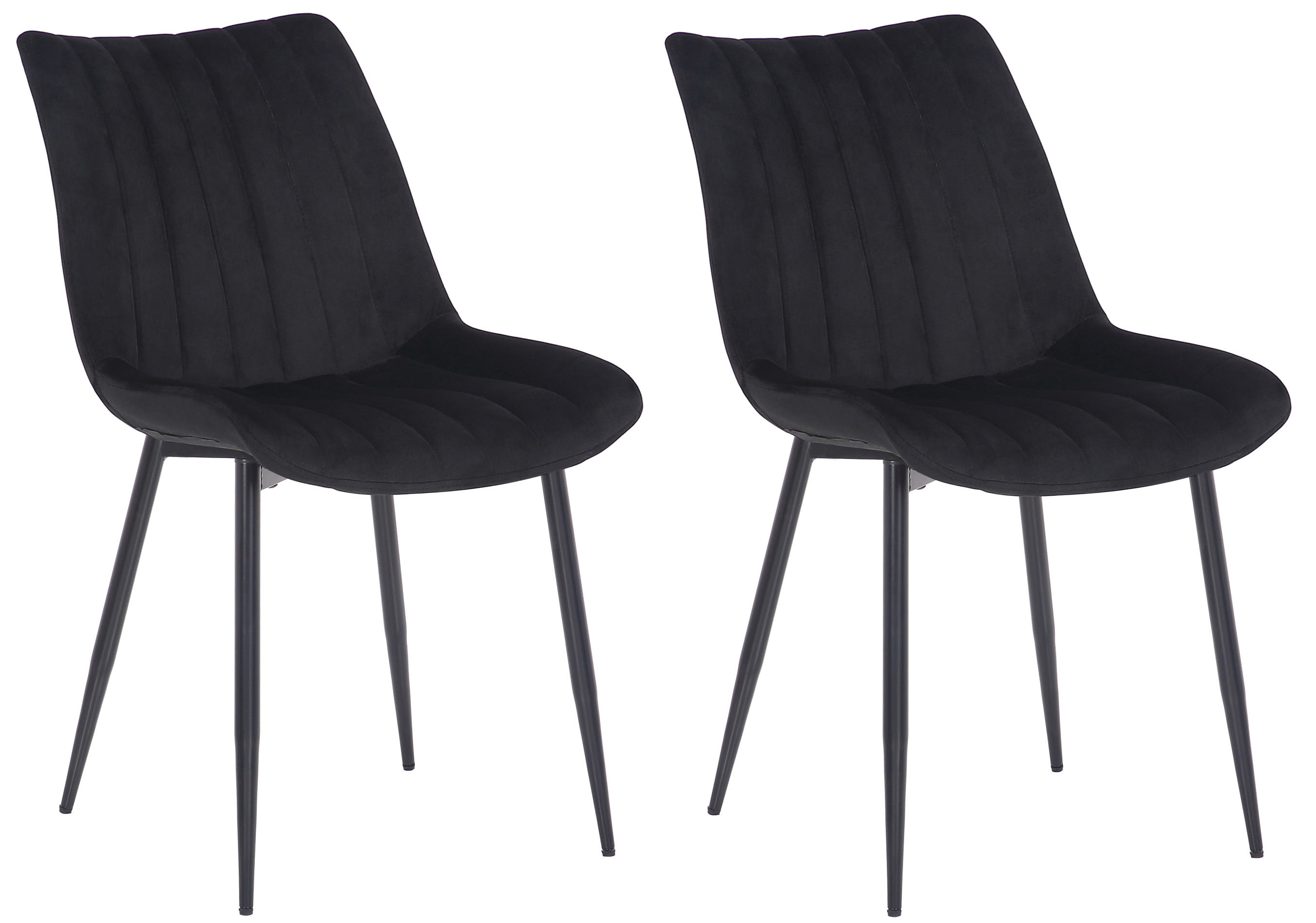 Set van 2 Stoelen Rahden Fluweel