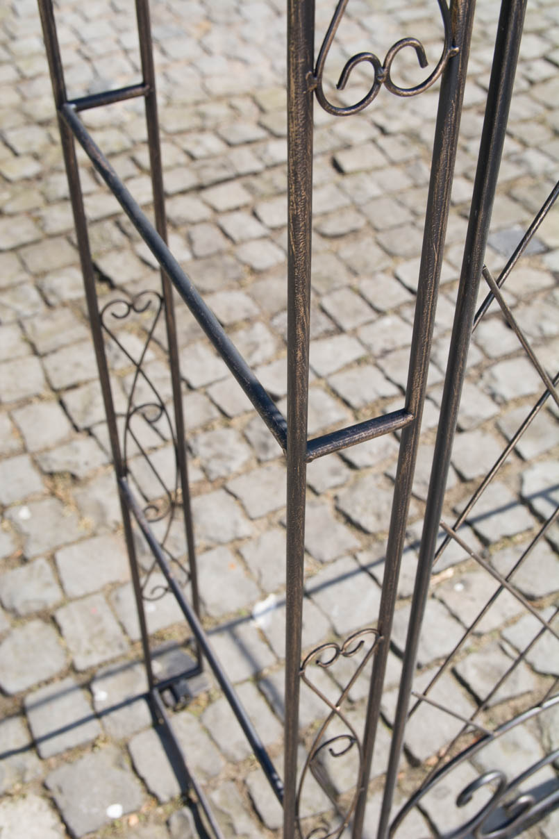 Rozenboog Melissa met deur.