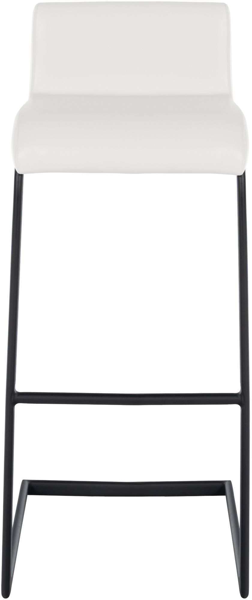 Set van 2 barkrukken Newport zwart metalen frame