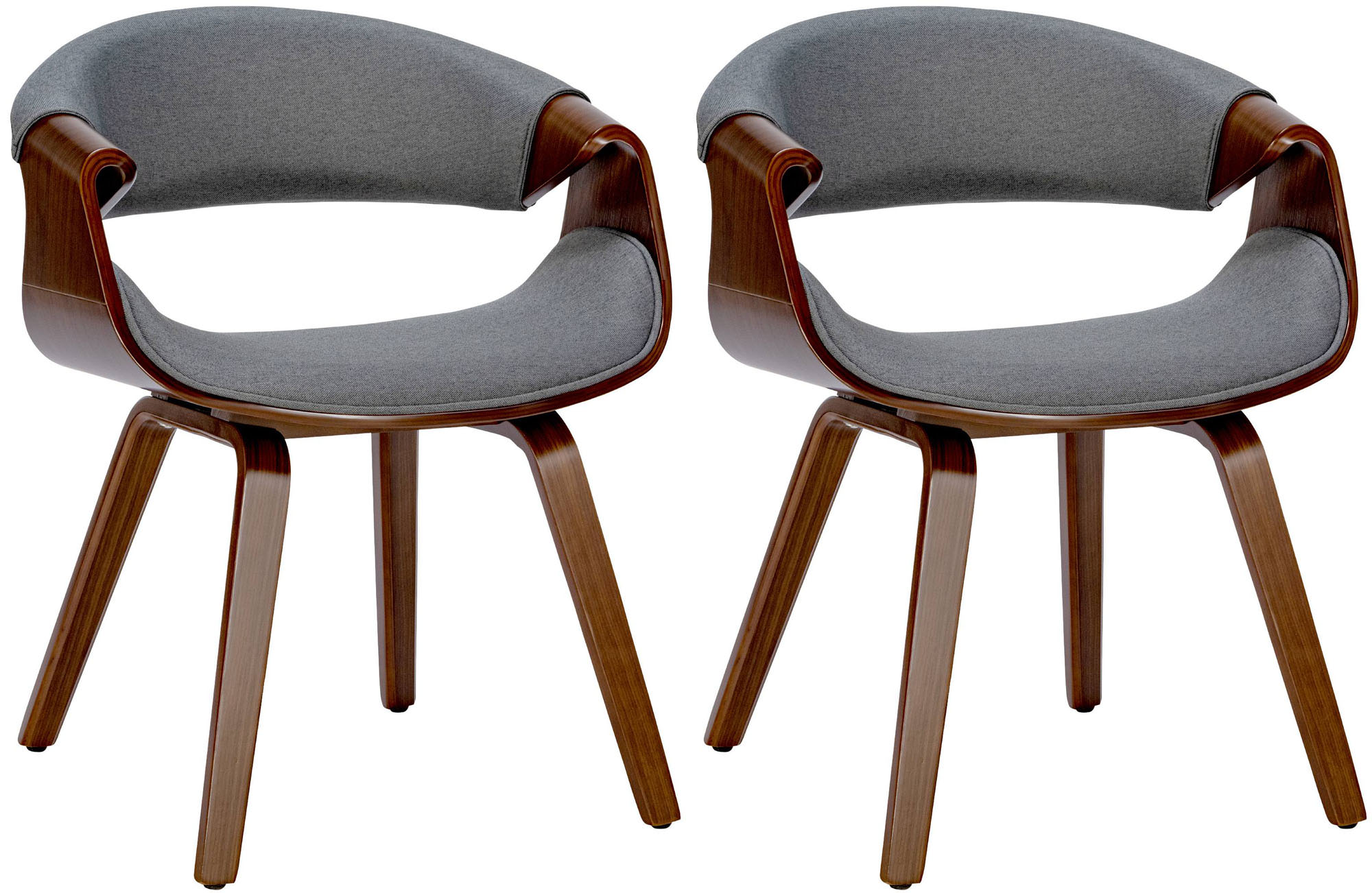 Set van 2 eetkamerstoelen Foley