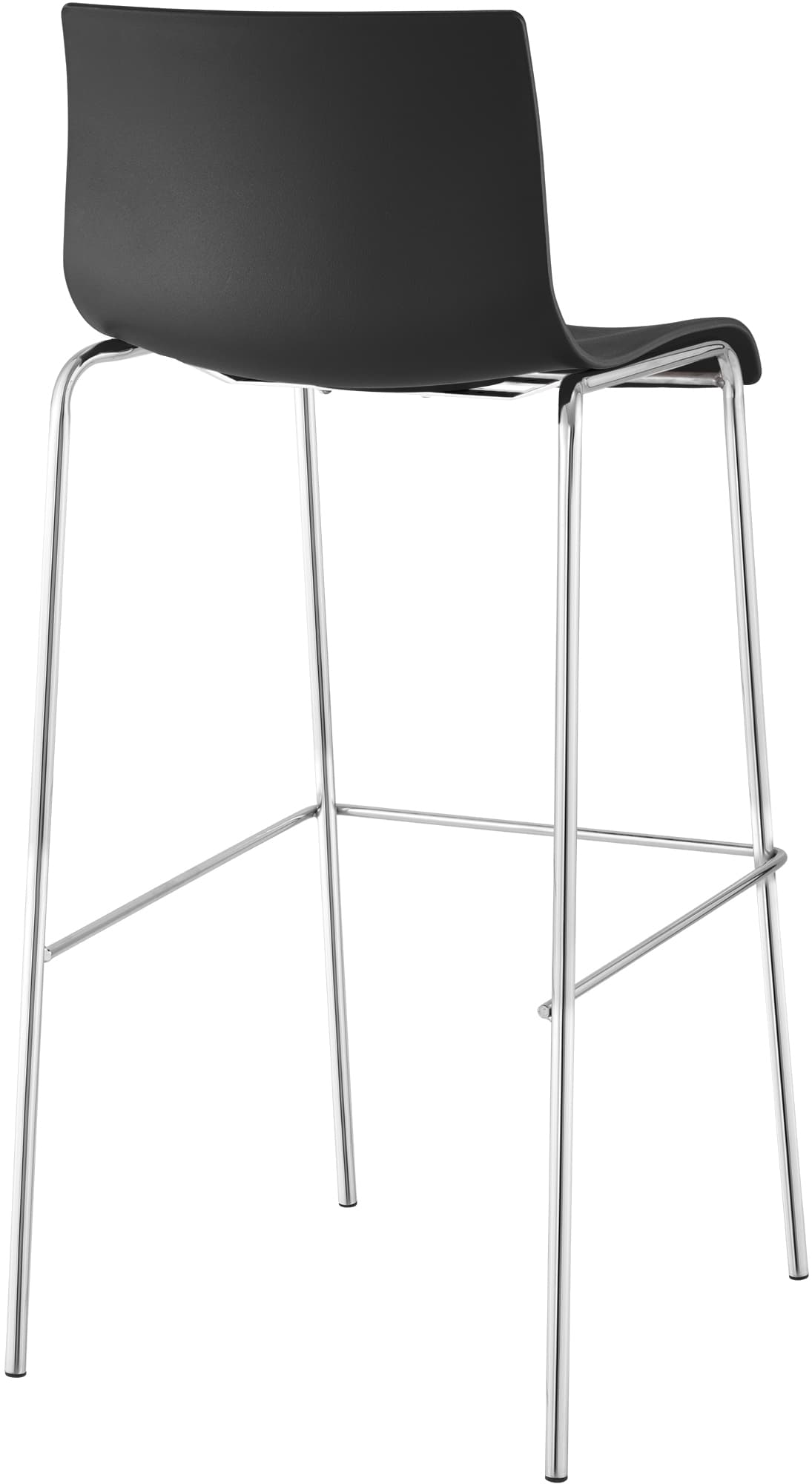 Barkruk Hover kunststof 4-potig frame
