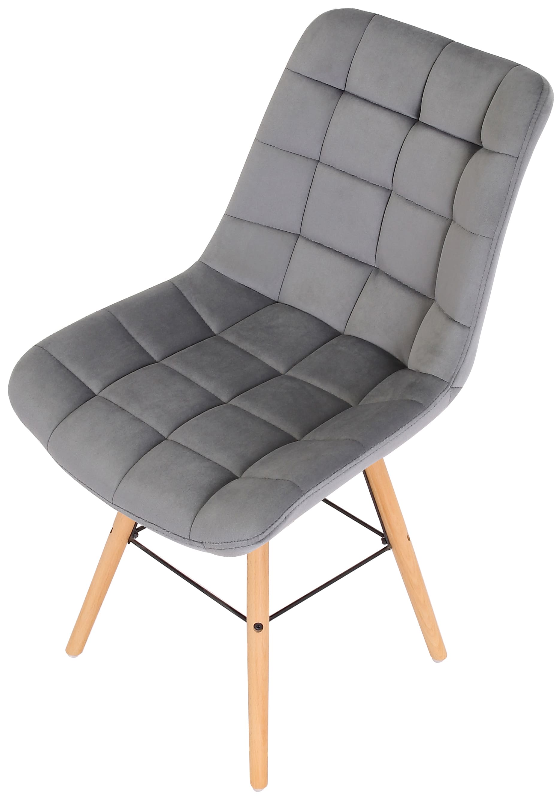 Set van 2 eetkamerstoelen Leni Fluweel