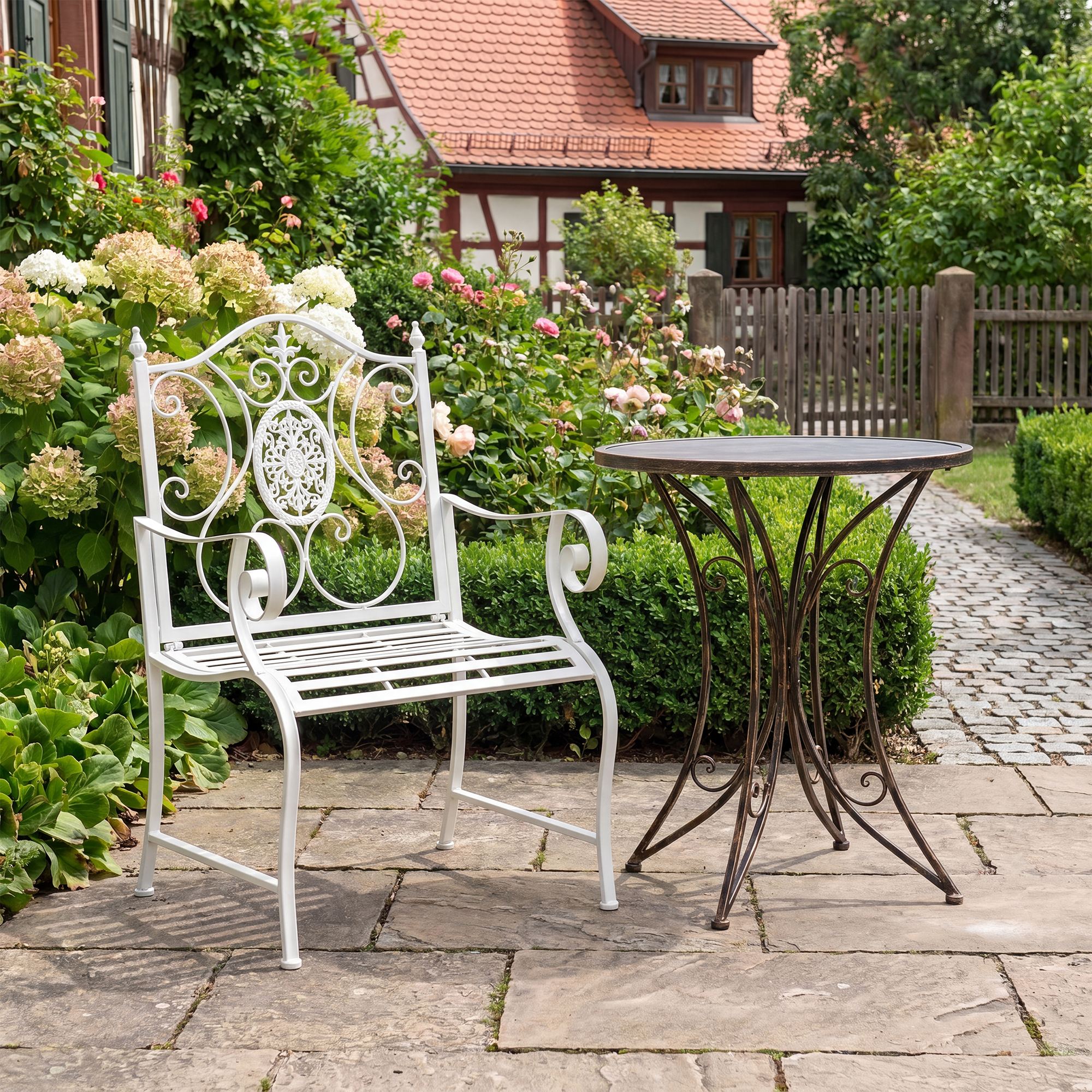 Set van 2 tuinstoelen Punjab