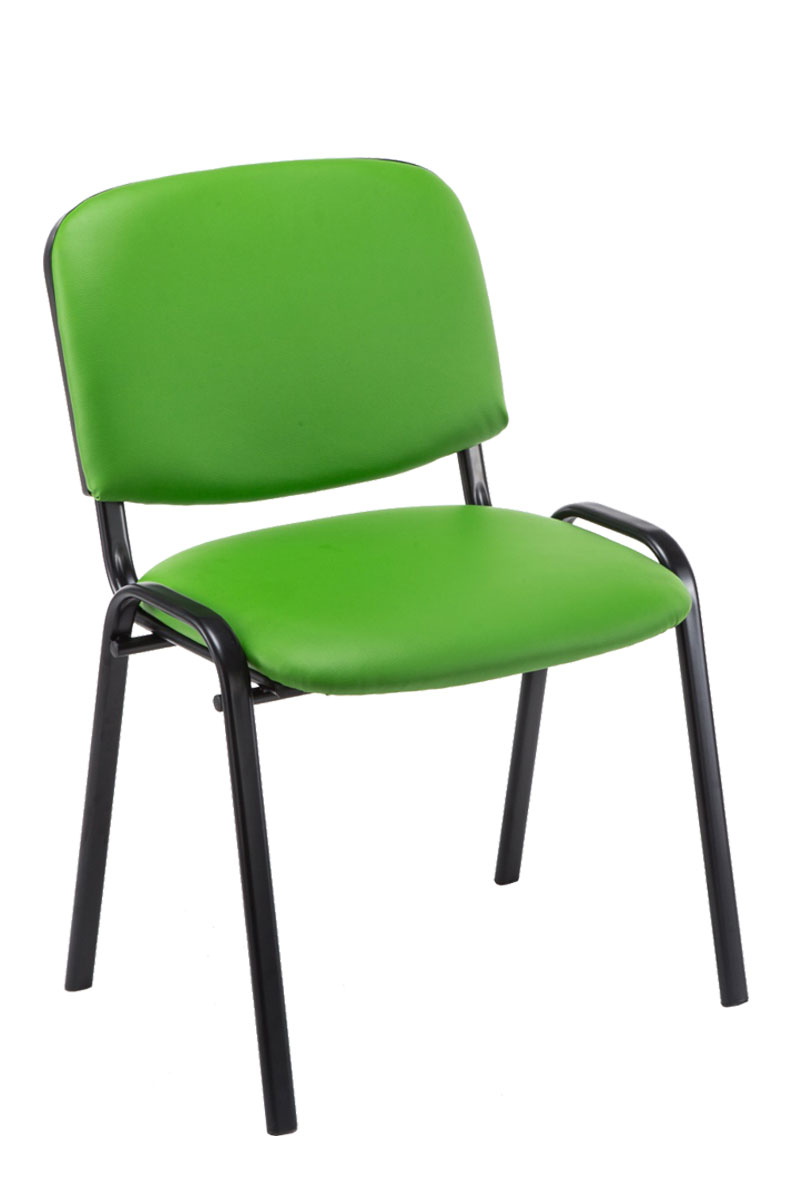 12er set bezoekersstoel Ken Kunstleer