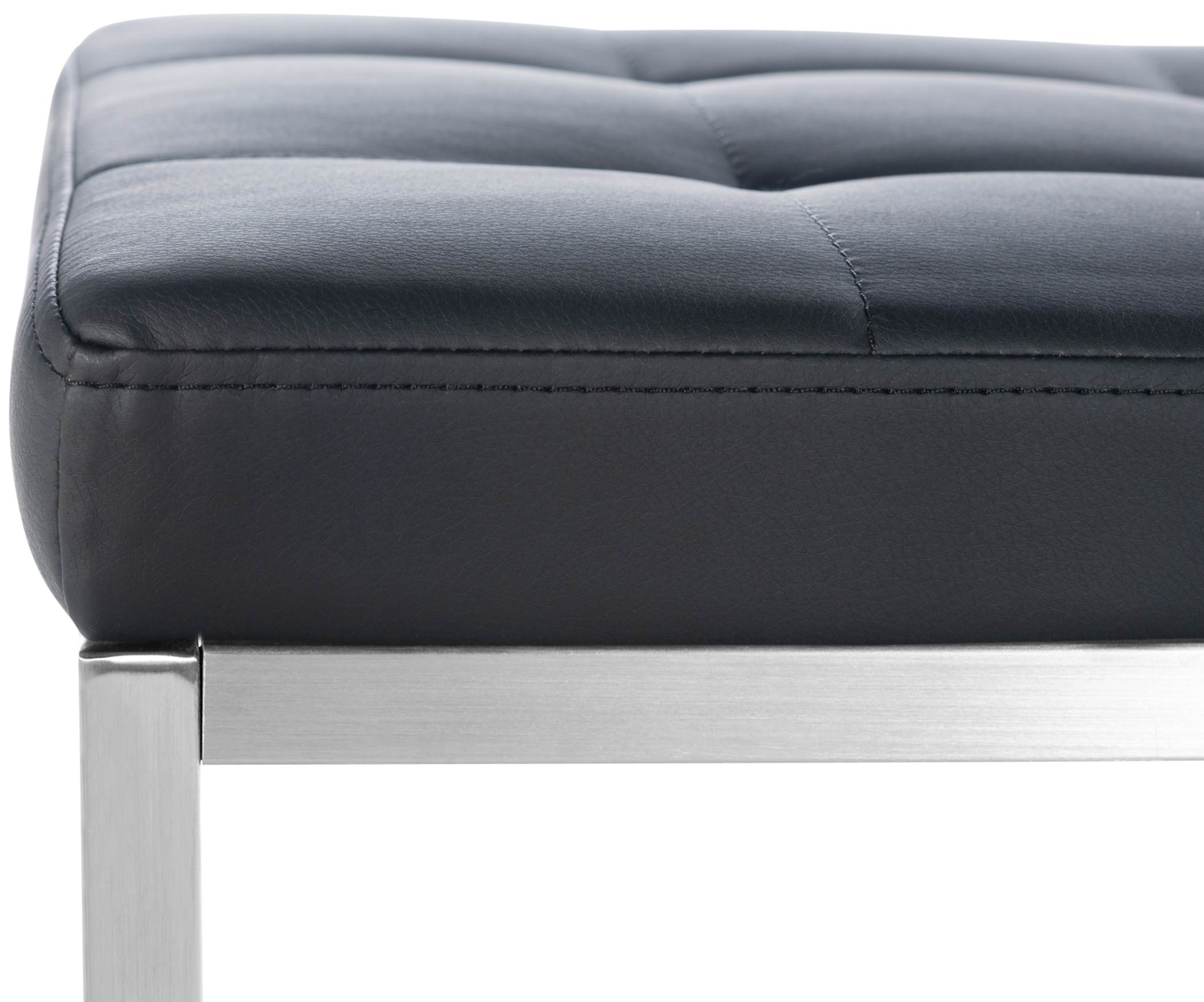 Set van 2 Hockers Barci - Kunstleer