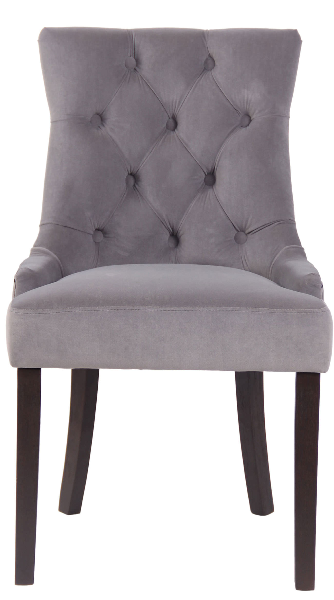 Set van 4 eetkamerstoelen Aberdeen Fluweel