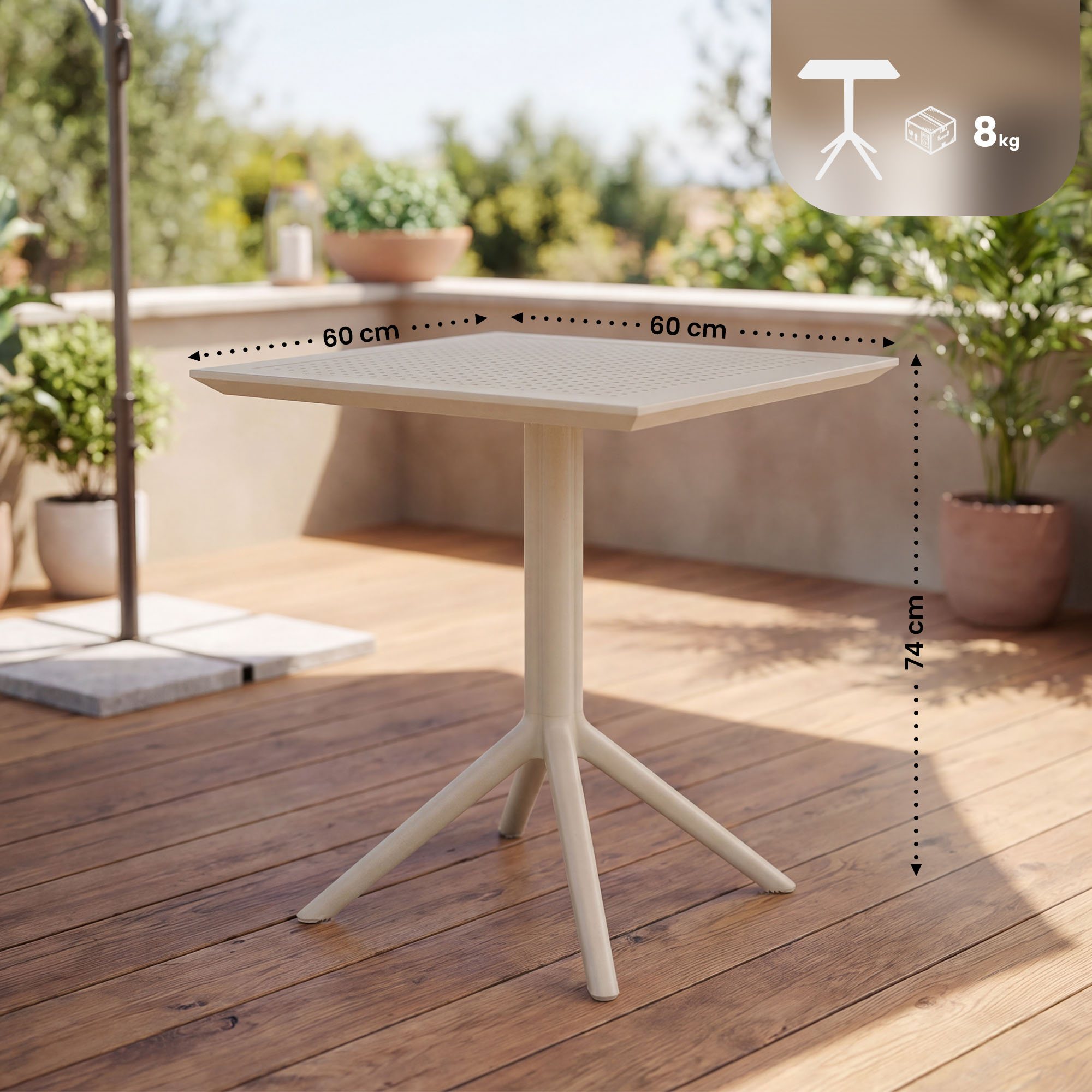 Klaptafel Sky