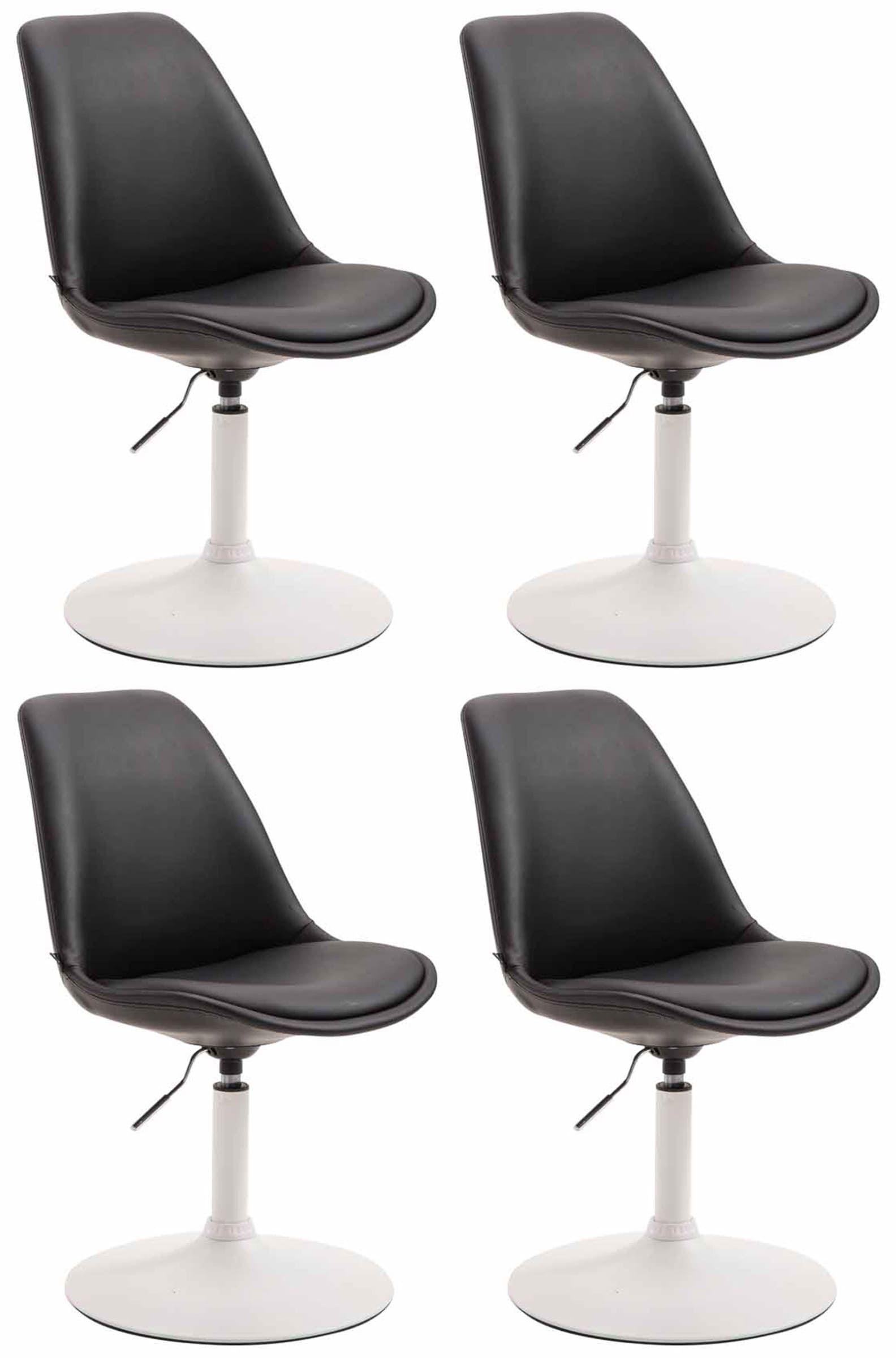 Set van 4 Eetkamerstoelen Maverick Kunstleer