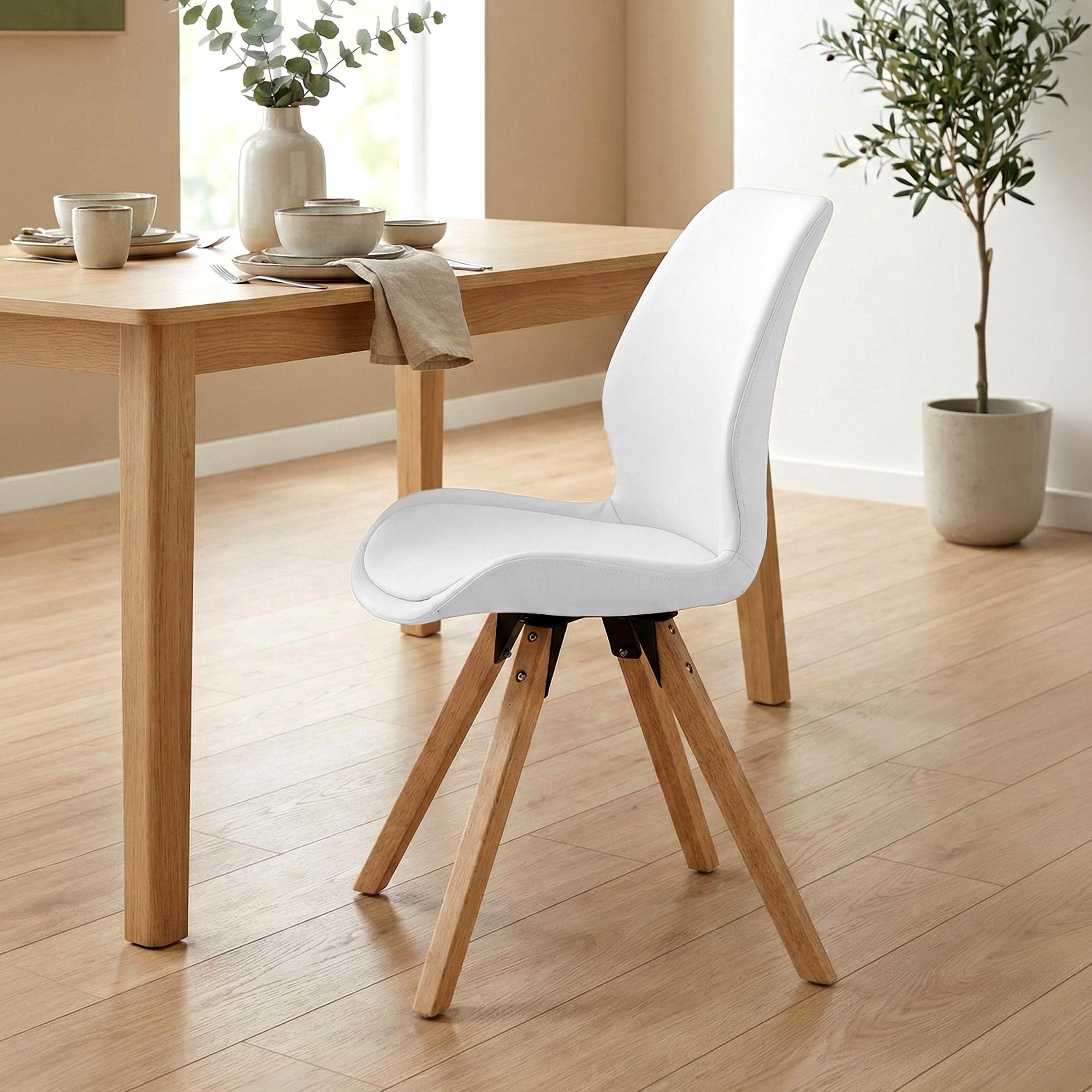 Set van 2 Eetkamerstoelen Luna