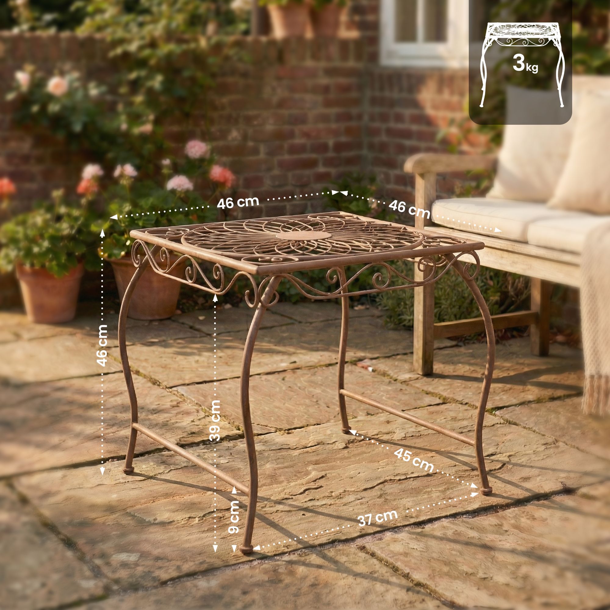 Tuintafel Zarina