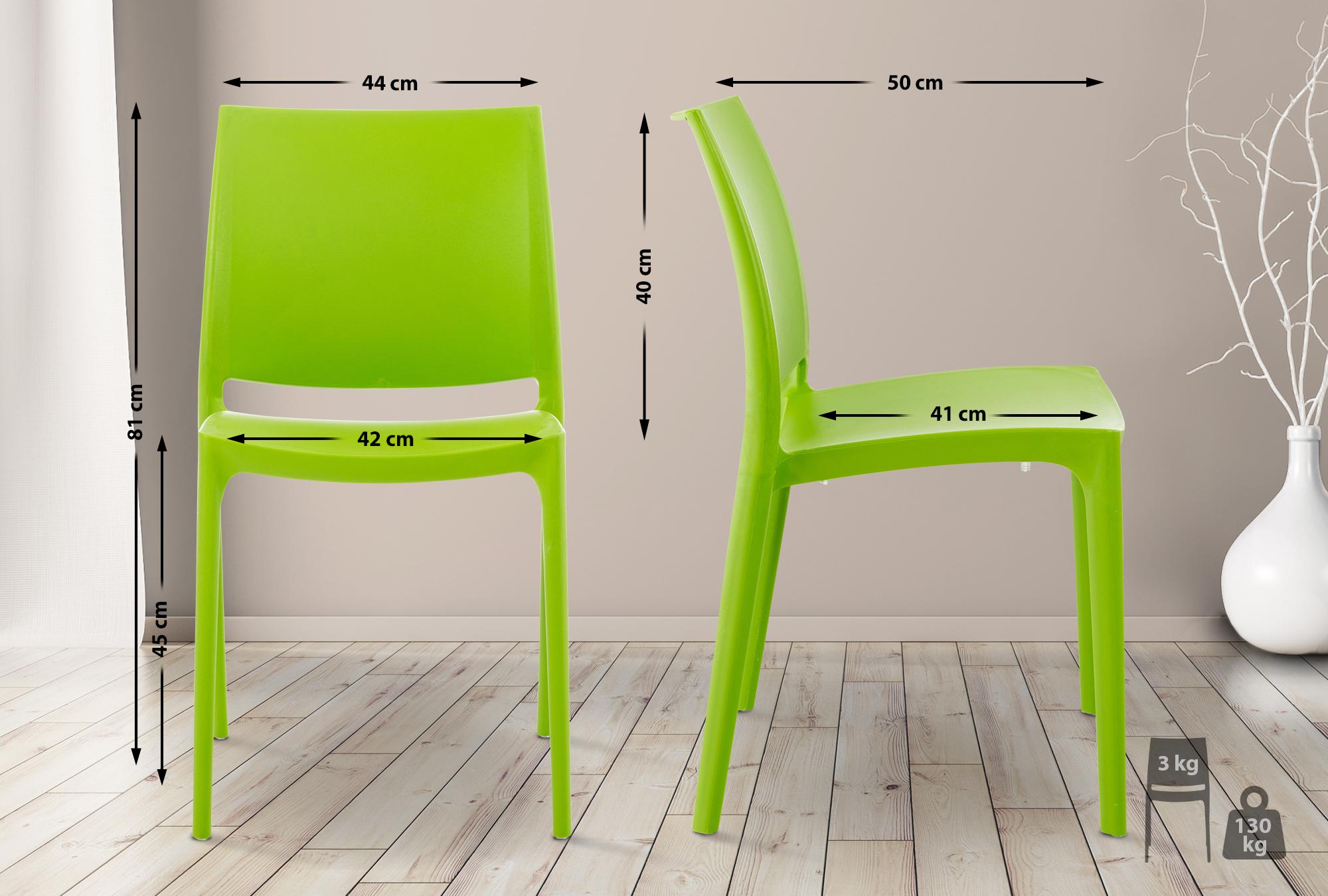 Set van 4 Maya stoelen