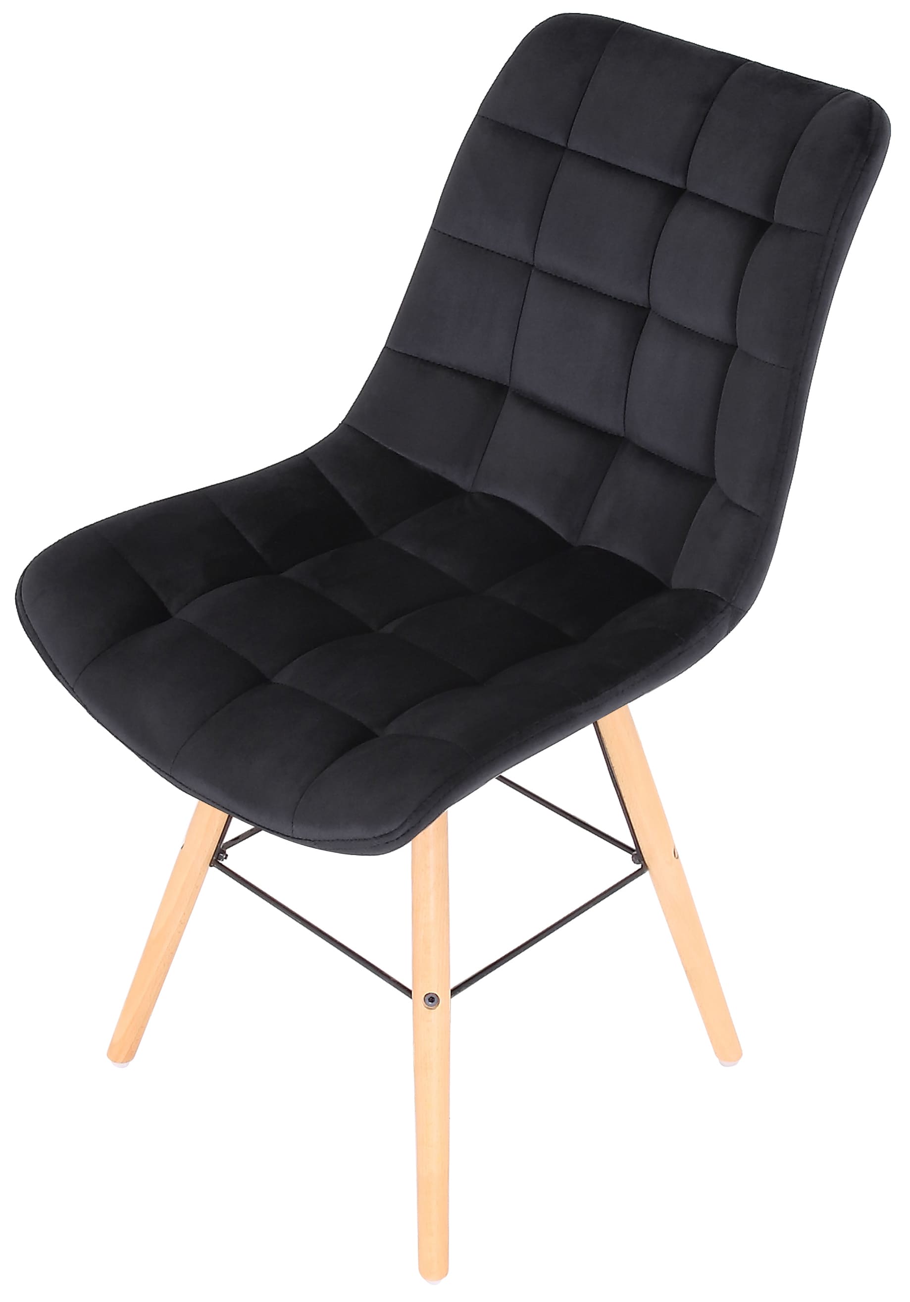 Set van 2 eetkamerstoelen Leni Fluweel