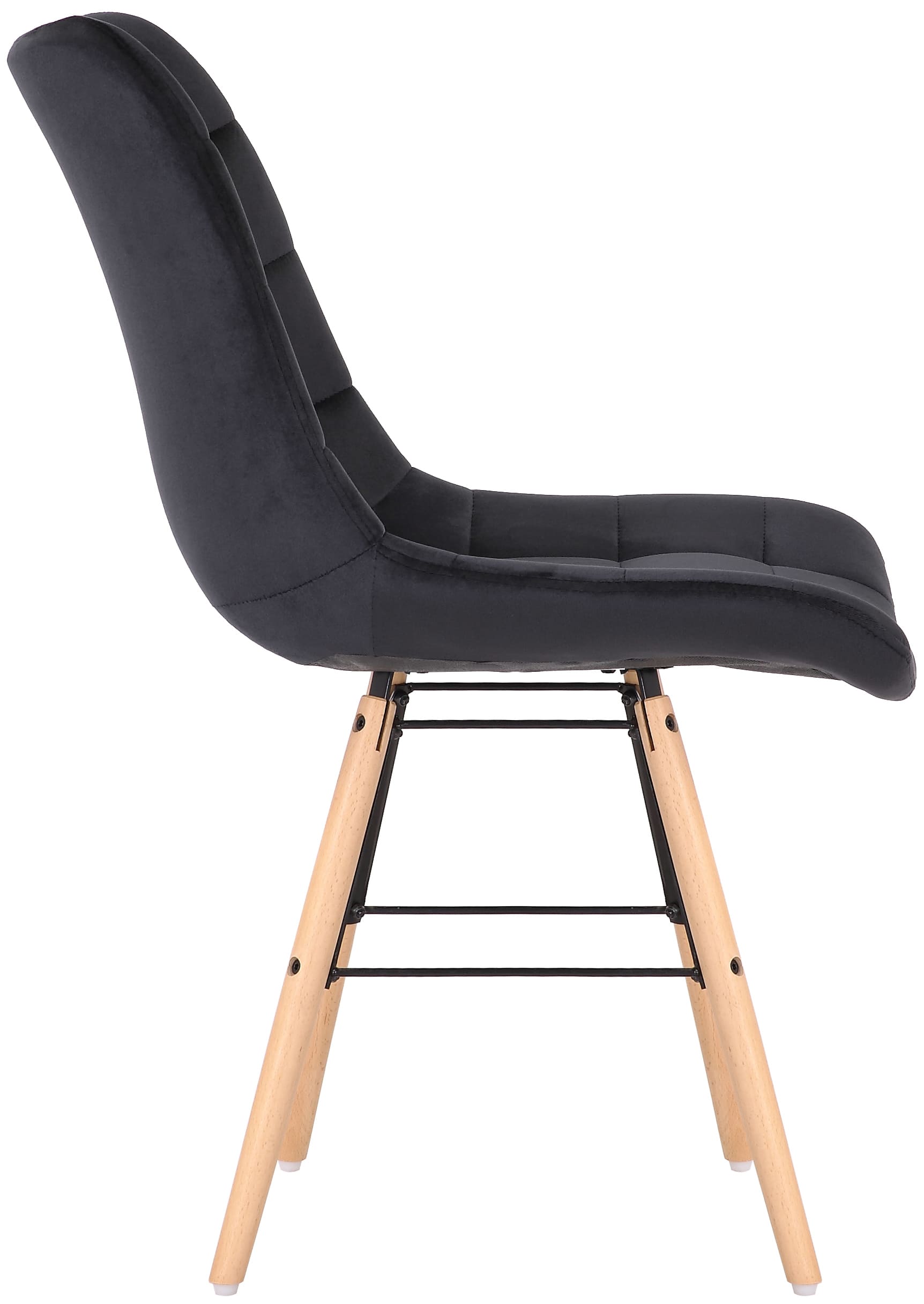 Set van 2 eetkamerstoelen Leni Fluweel
