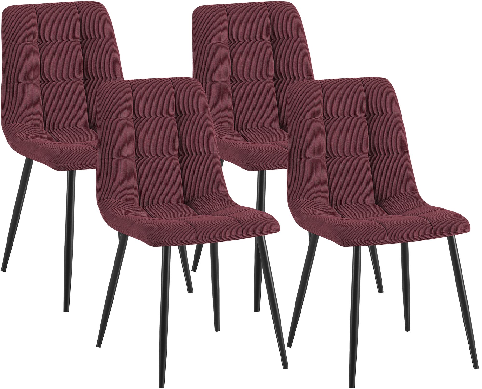 Set van 4 eetkamerstoelen Tilde