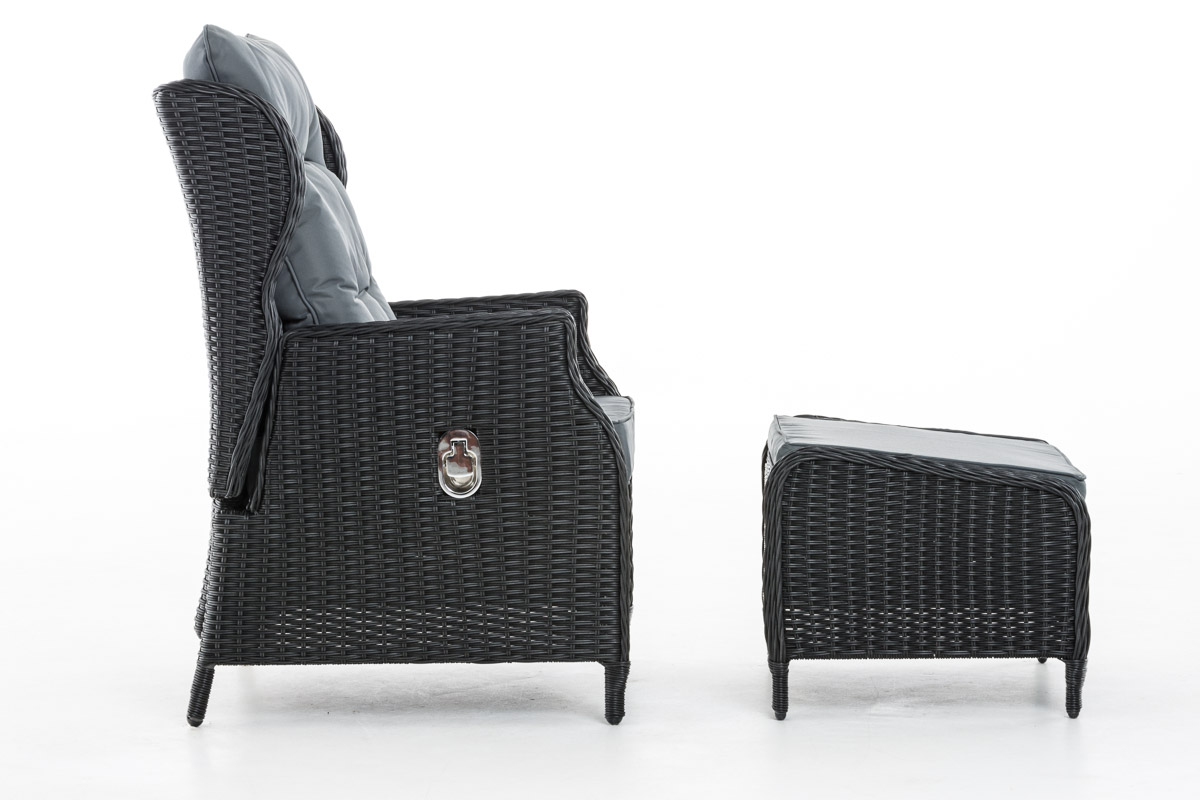 Fauteuil Breno met kruk