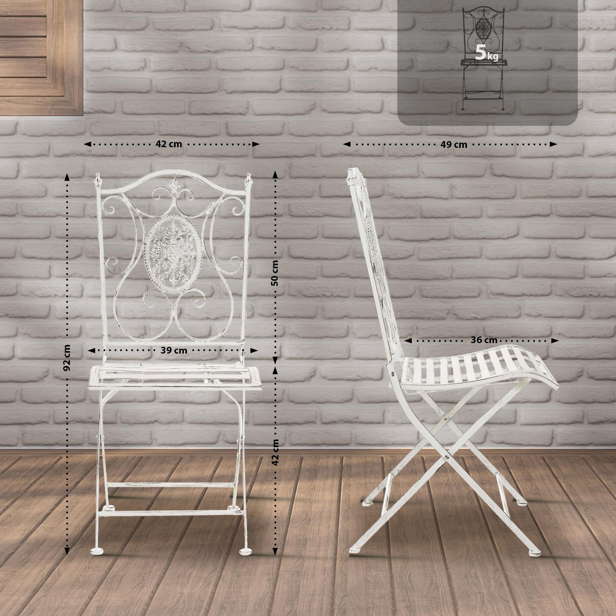 Set van 2 tuinstoelen Sibell