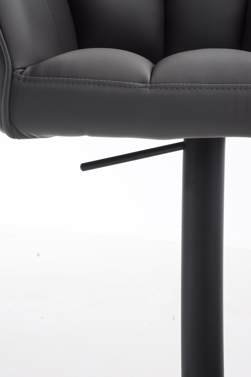 Barkruk Damaso met kunstleren bekleding