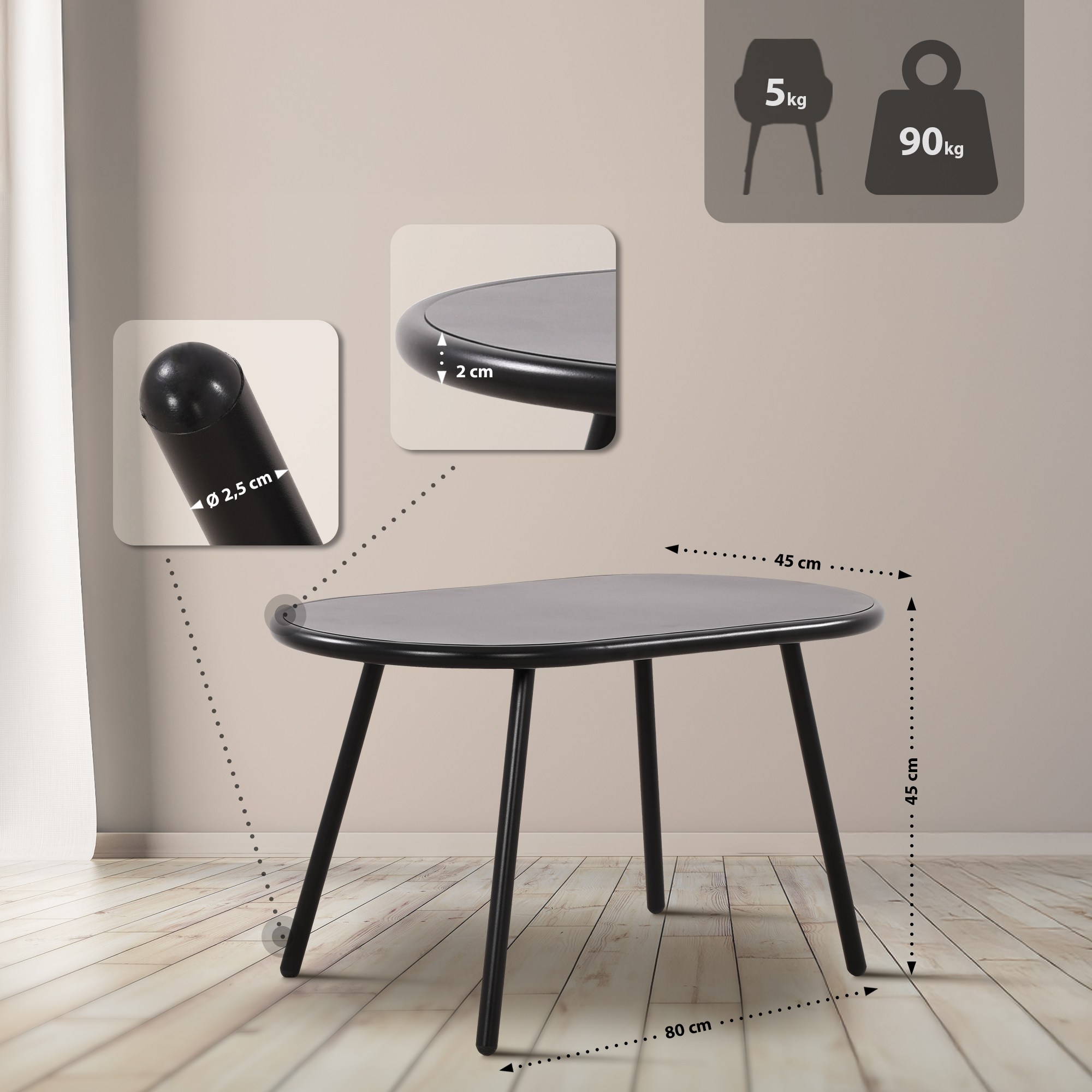 Tuinset Veldin 2-zits