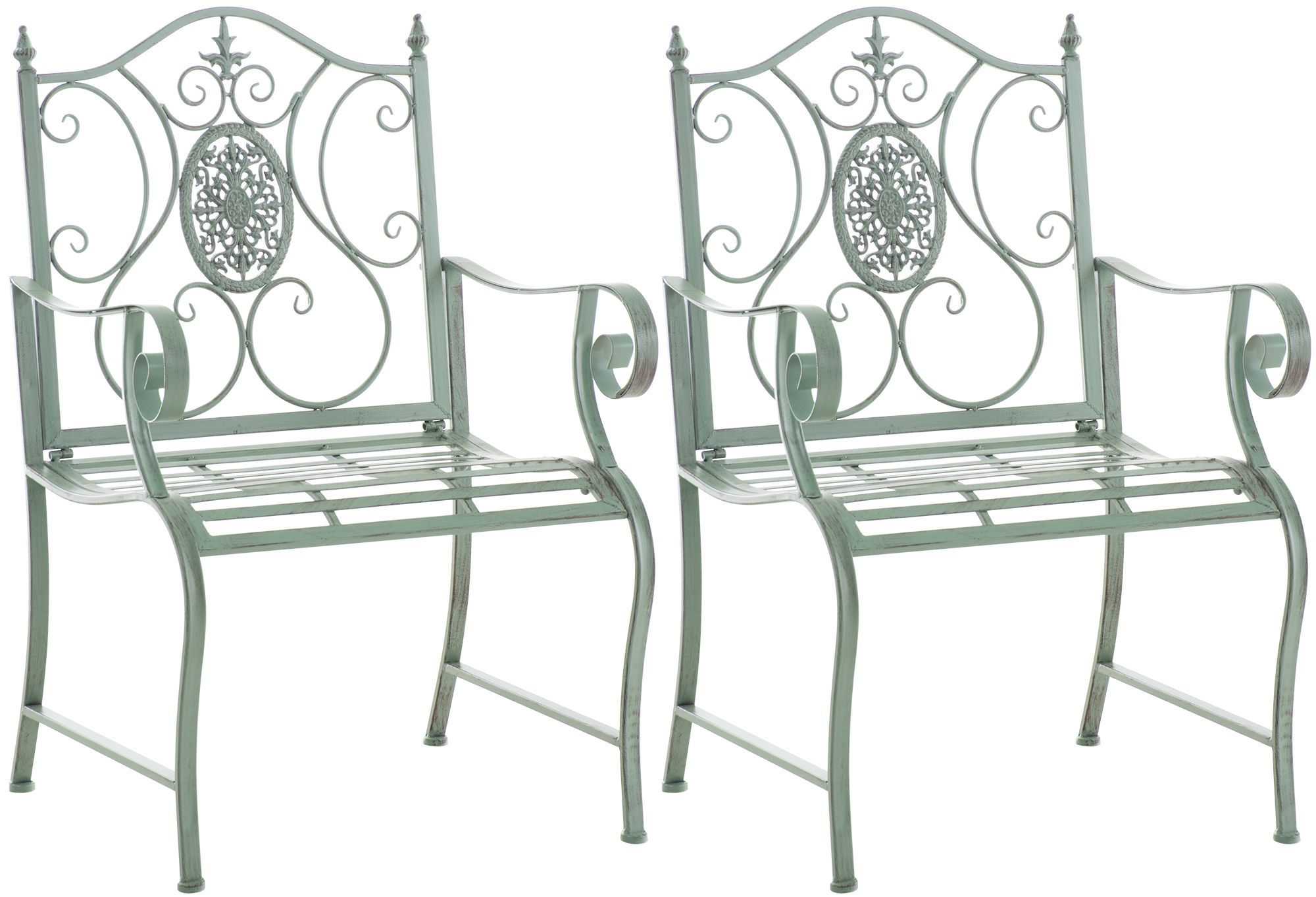 Set van 2 tuinstoelen Punjab