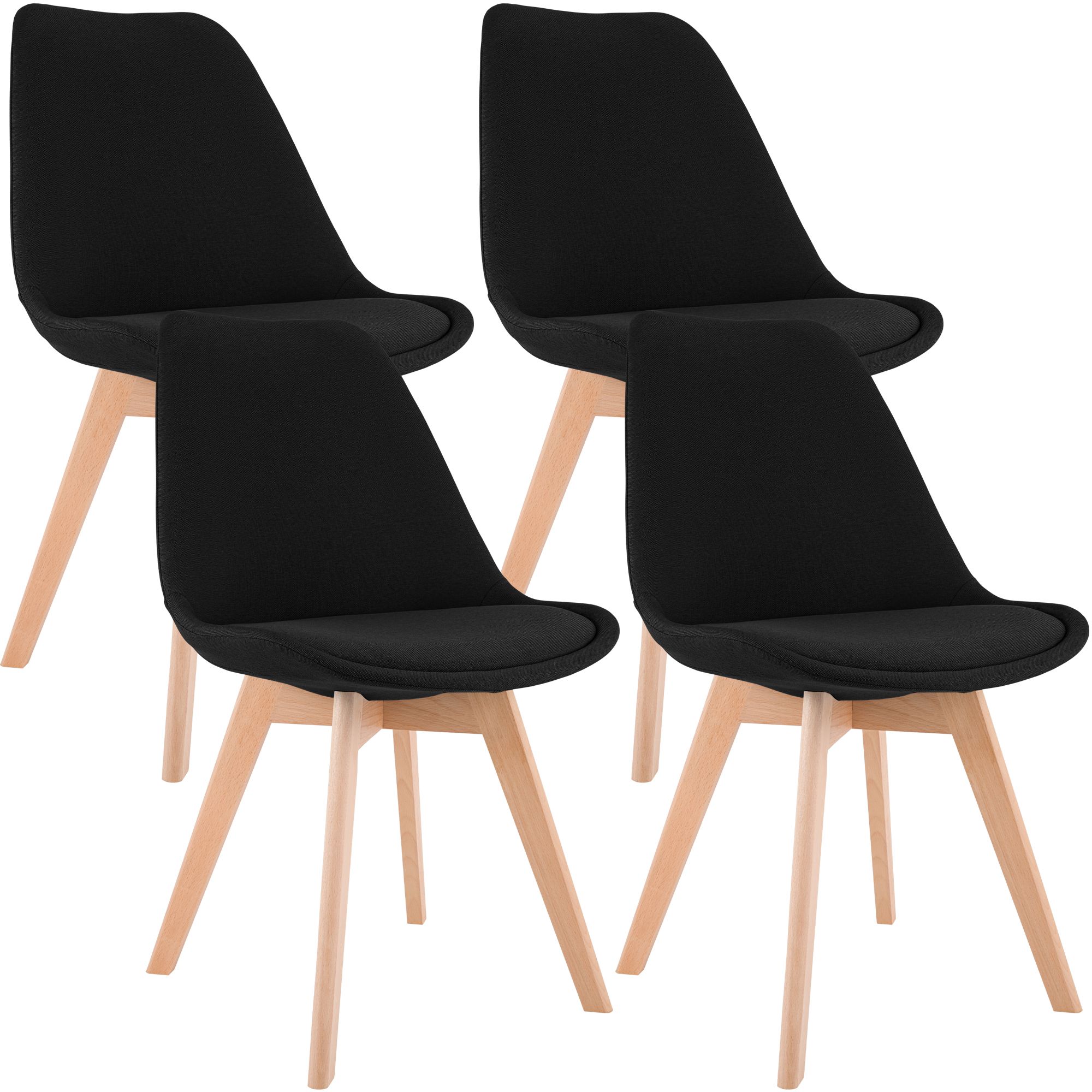 Set van 4 eetkamerstoelen Linares