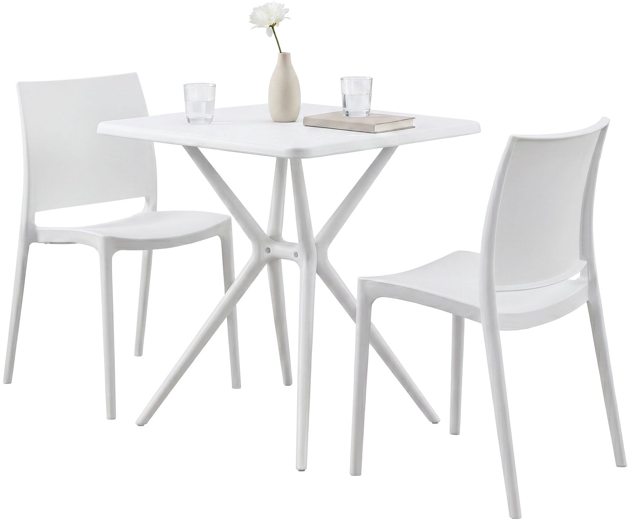 Tuinmeubelset Amino met 2 stoelen