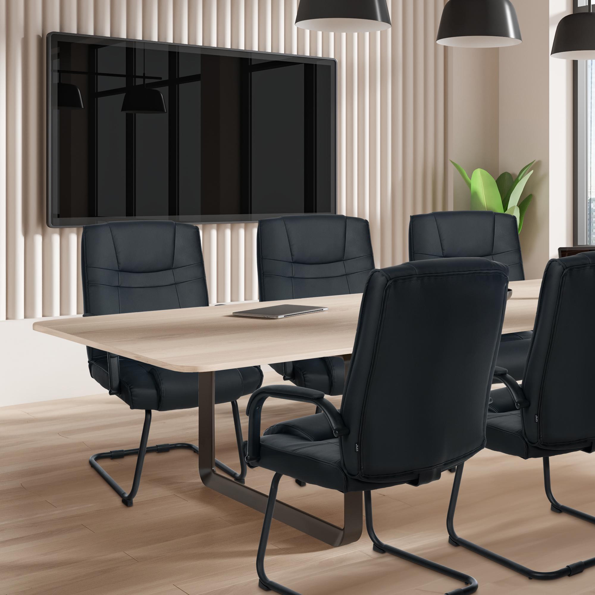 Set van 2 Eetkamerstoelen Attila Kunstleer