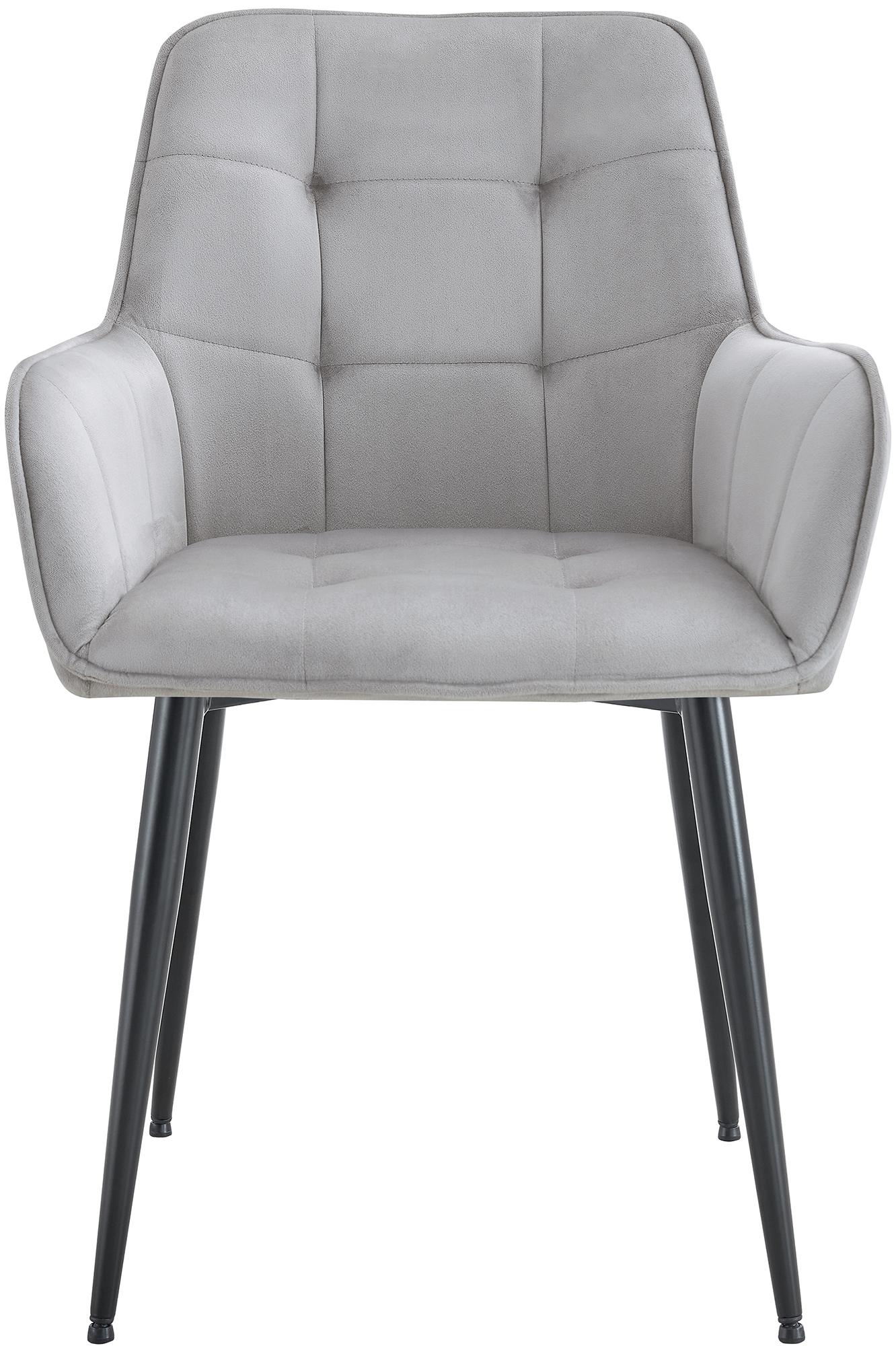 Set van 2 eetkamerstoelen Ferndale fluweel