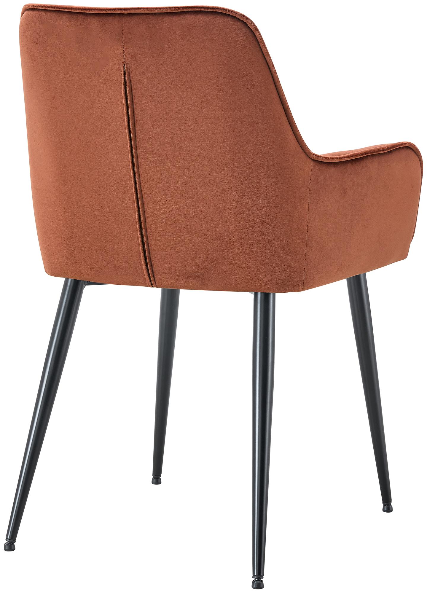 Set van 2 eetkamerstoelen Ferndale fluweel