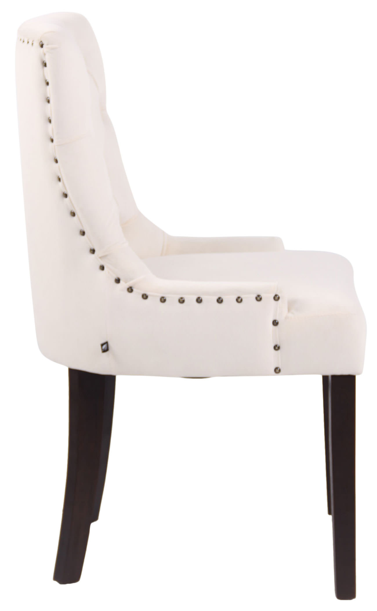 Set van 4 eetkamerstoelen Aberdeen Fluweel