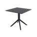 Tisch Sky 80 cm-schwarz