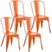 4er Set Stuhl Benedikt-orange