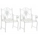 2er Set Gartenstühle Punjab mit Armlehnen-antik_weiß