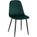 Stuhl Giverny-grün-Samt