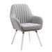 Stuhl Florian-grau-Weiß