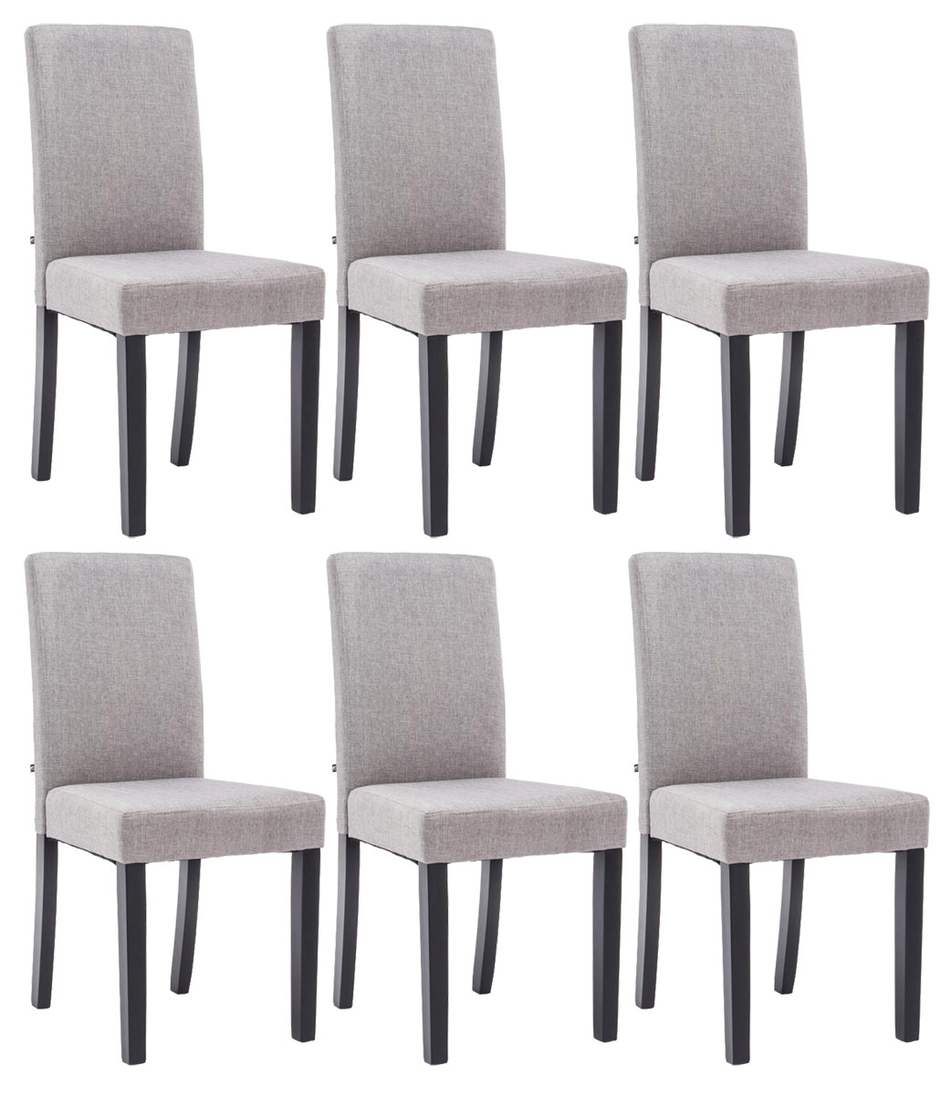 Set van 6 Eetkamerstoel Ina Stof