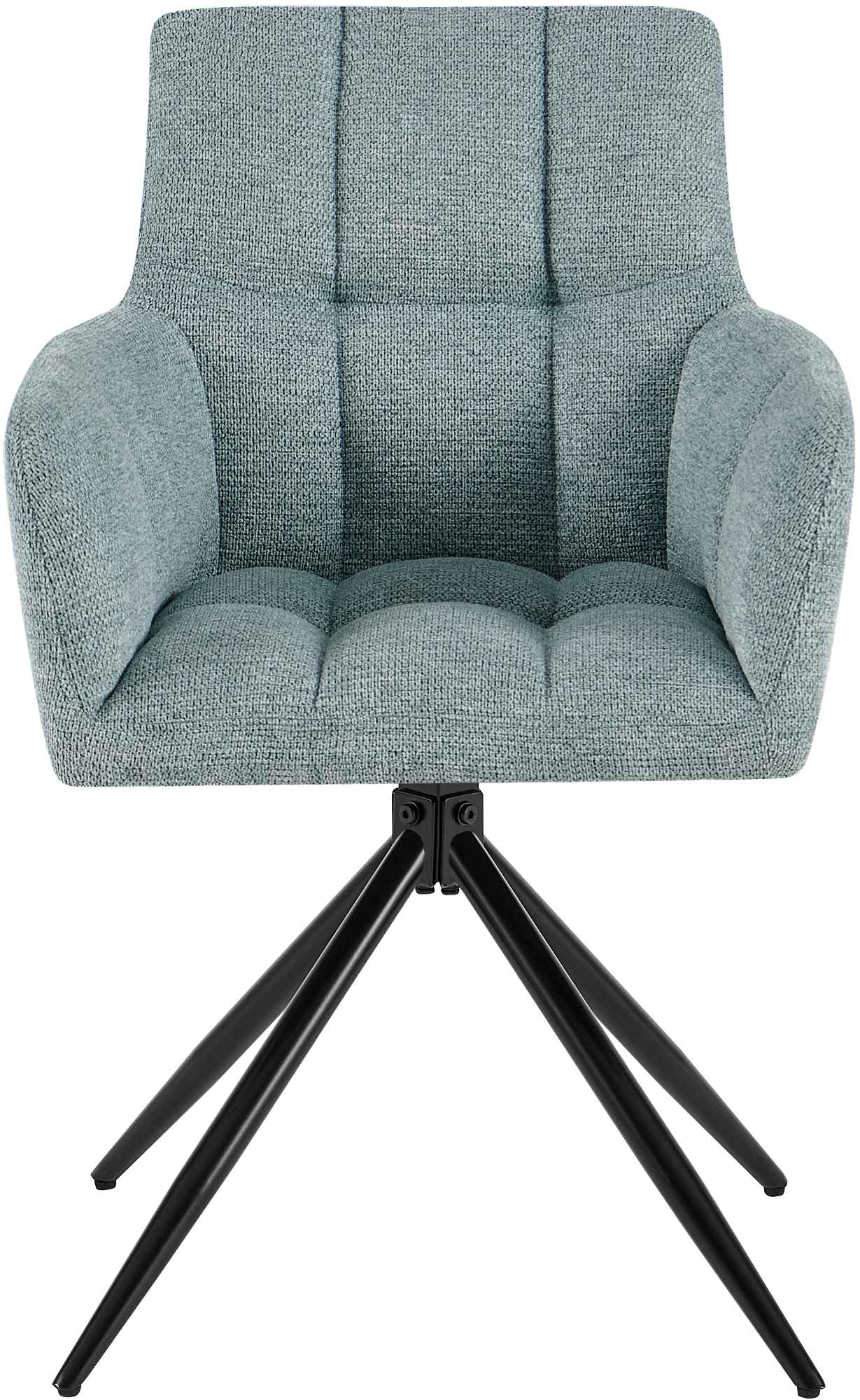 Set van 2 eetkamerstoelen Jonah stof