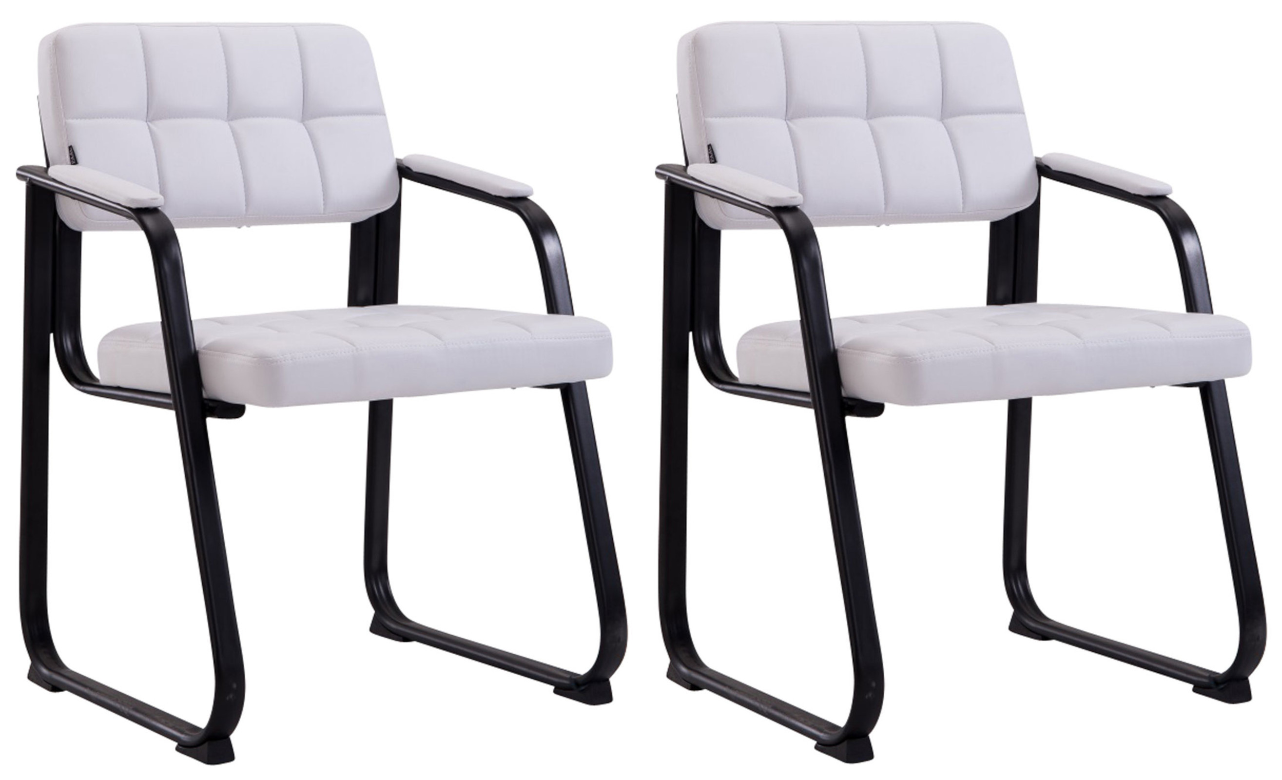 Set van 2 eetkamerstoelen Canada B Kunstleer