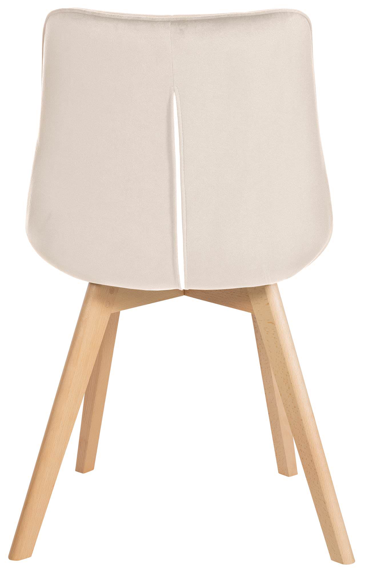 Set van 2 eetkamerstoelen Brook fluweel